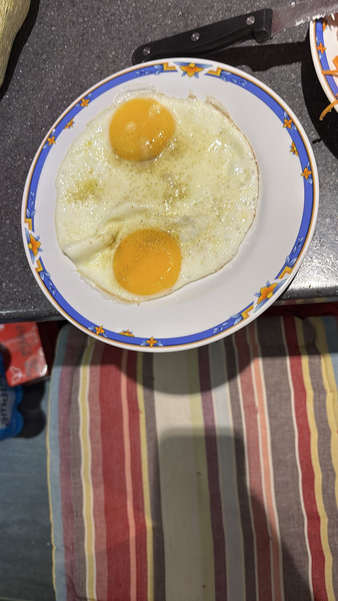 Deux oeufs au plat