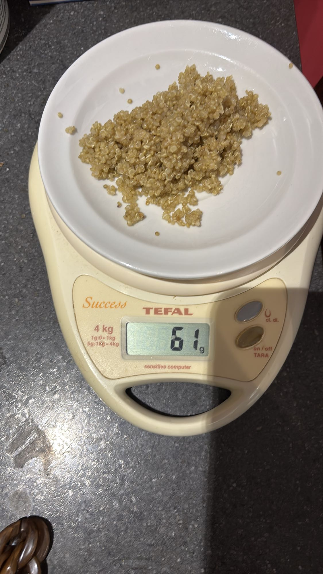 Quinoa cuit