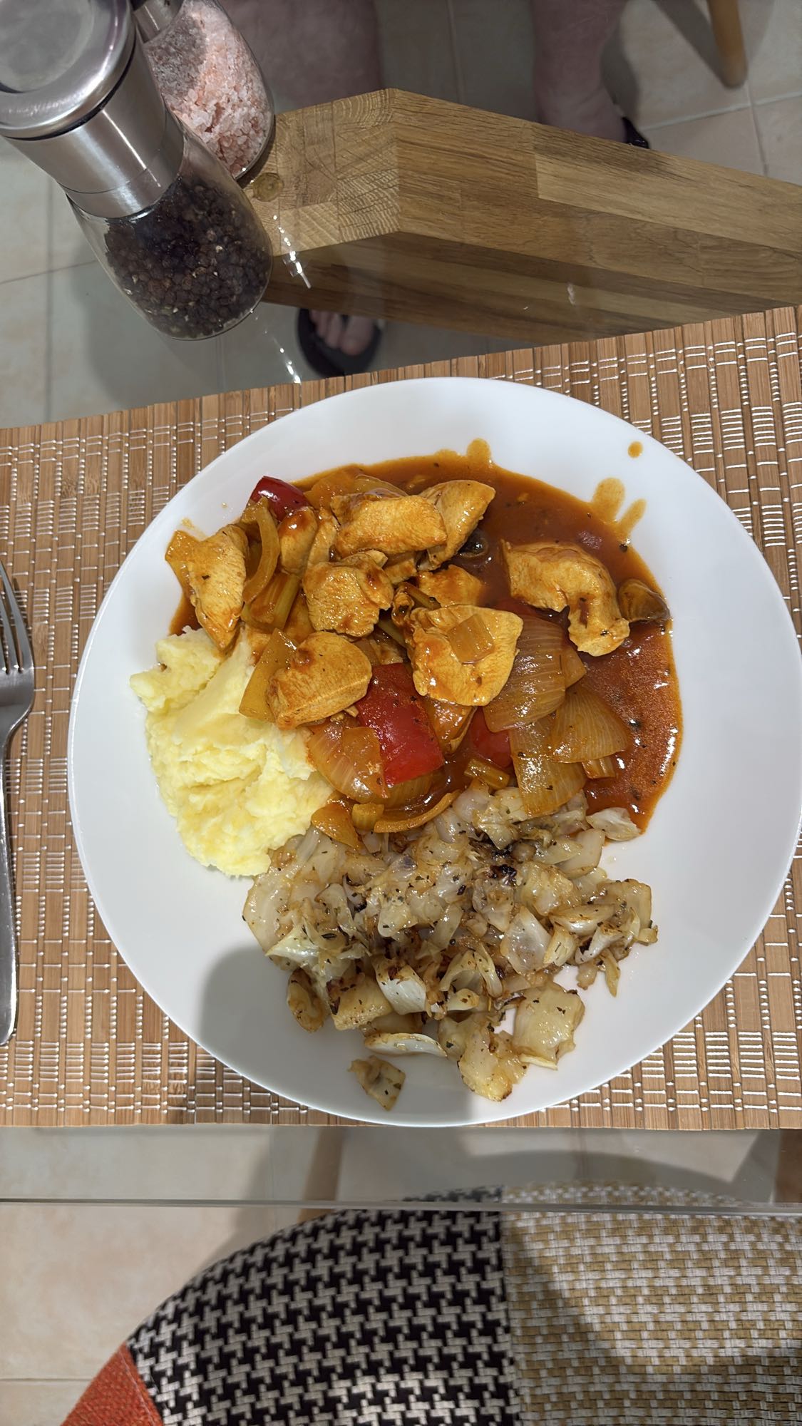Chicken Mash Plate