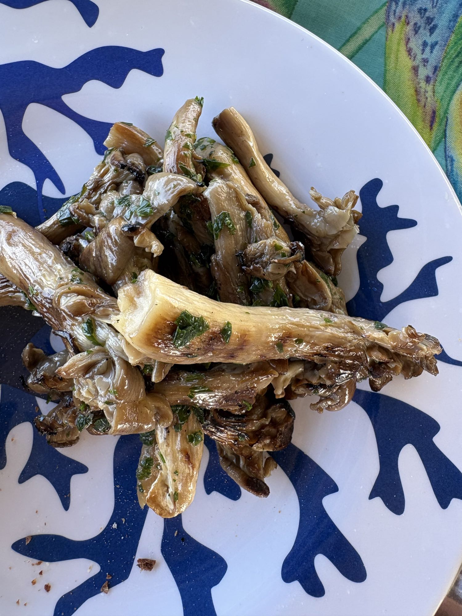 Sauteed Oyster Mushrooms