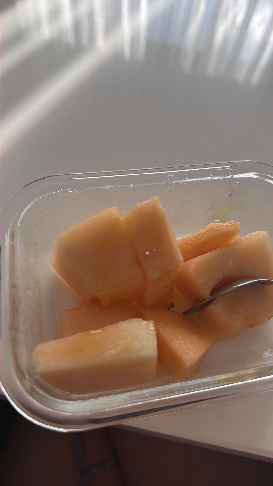 Кусочки дыни