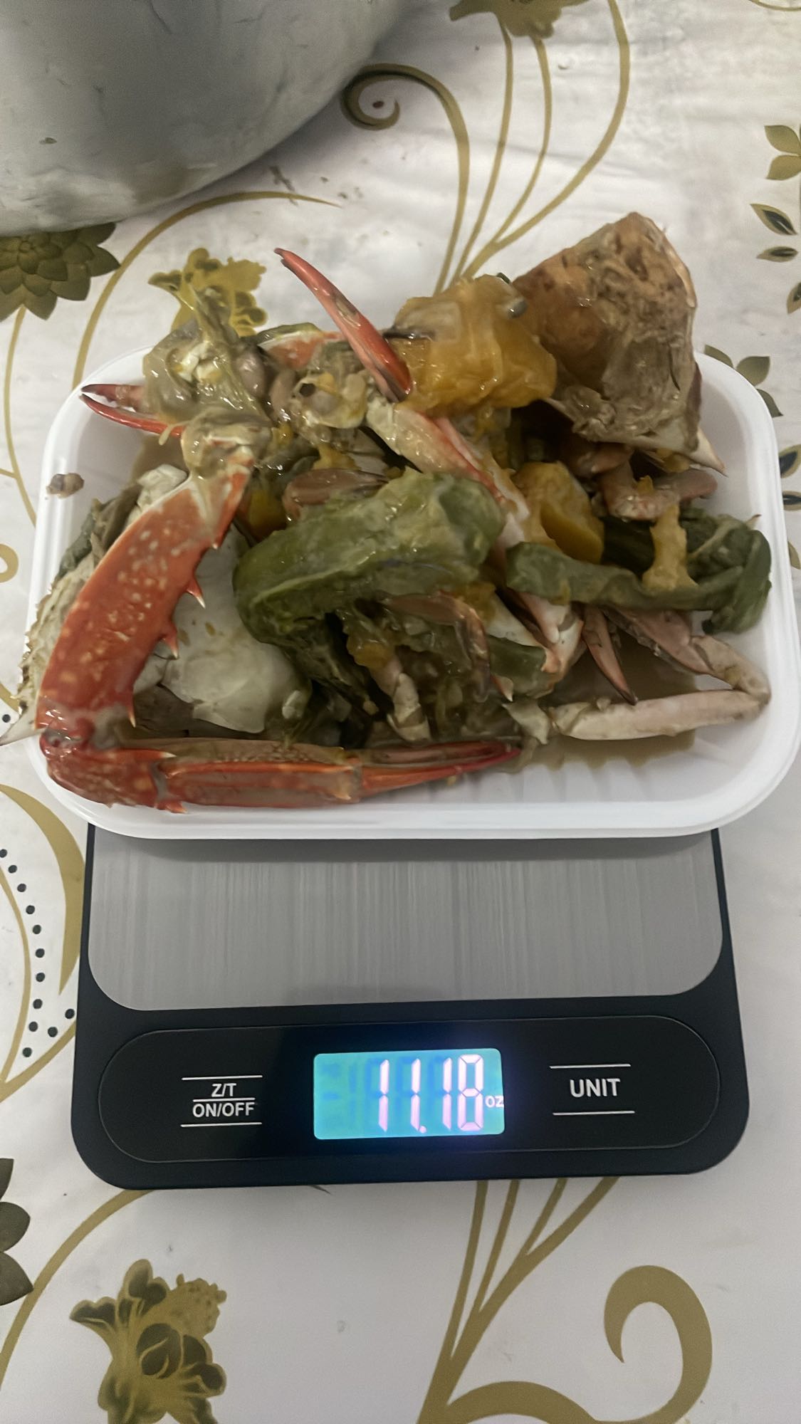 Crab and Veg Mix