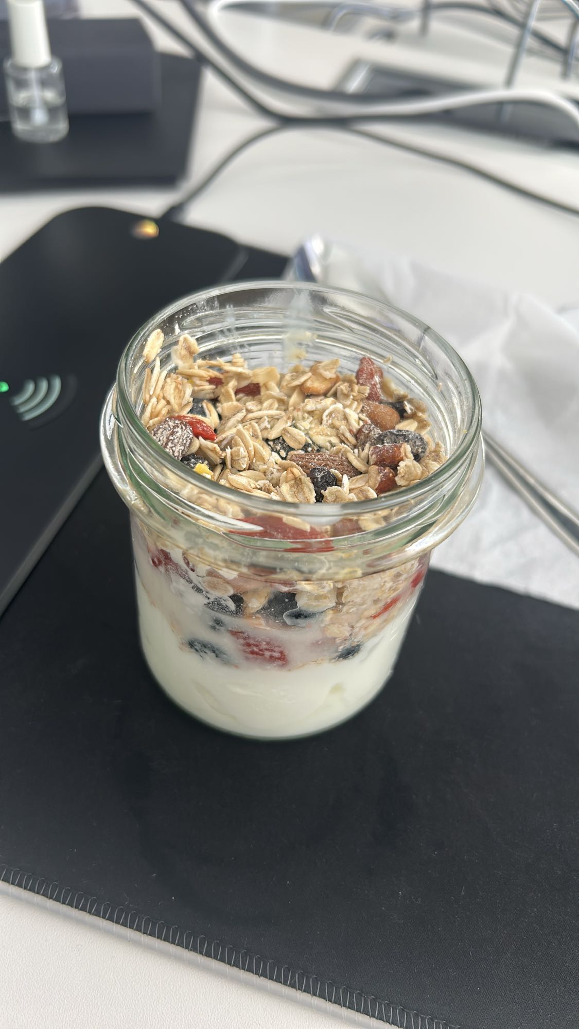 Yogurt Berry Muesli
