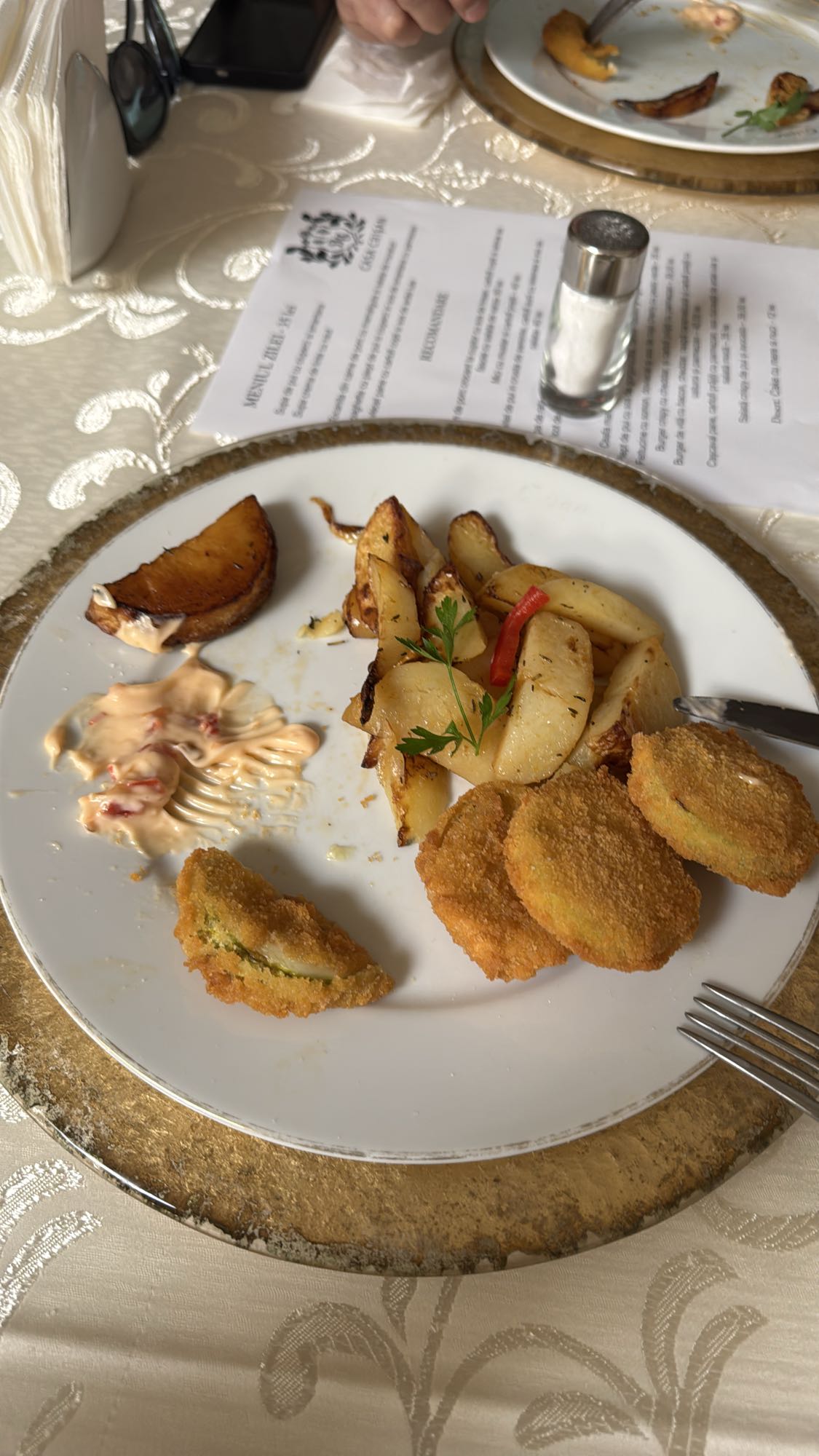 Breaded Veg Plate