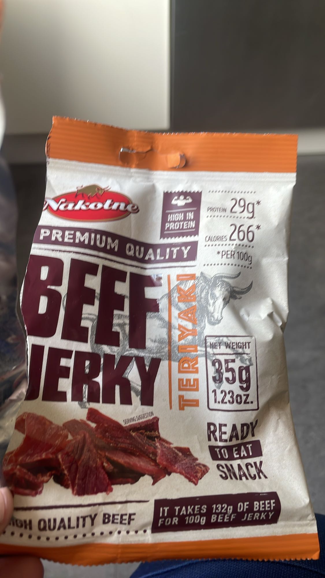 Nötjerky teriyaki