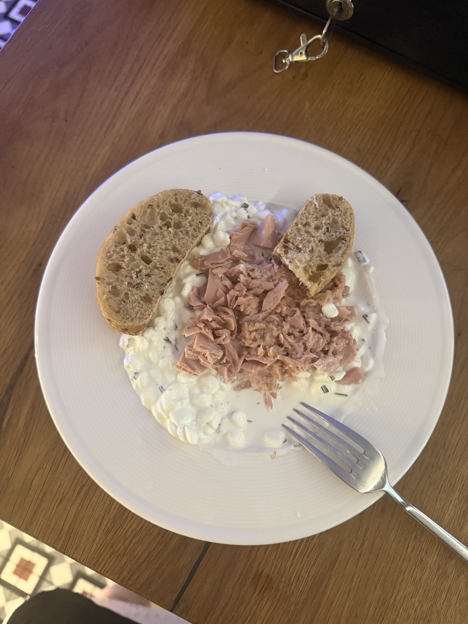 Twarożek z tuńczykiem