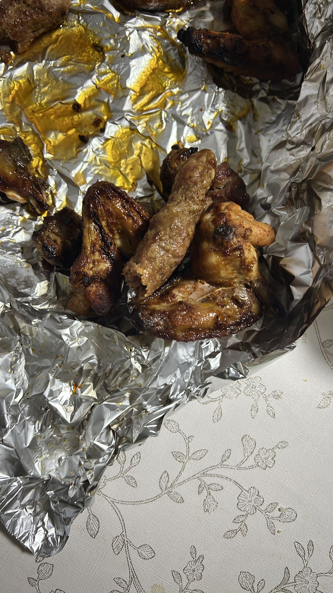 Жареное мясное ассорти