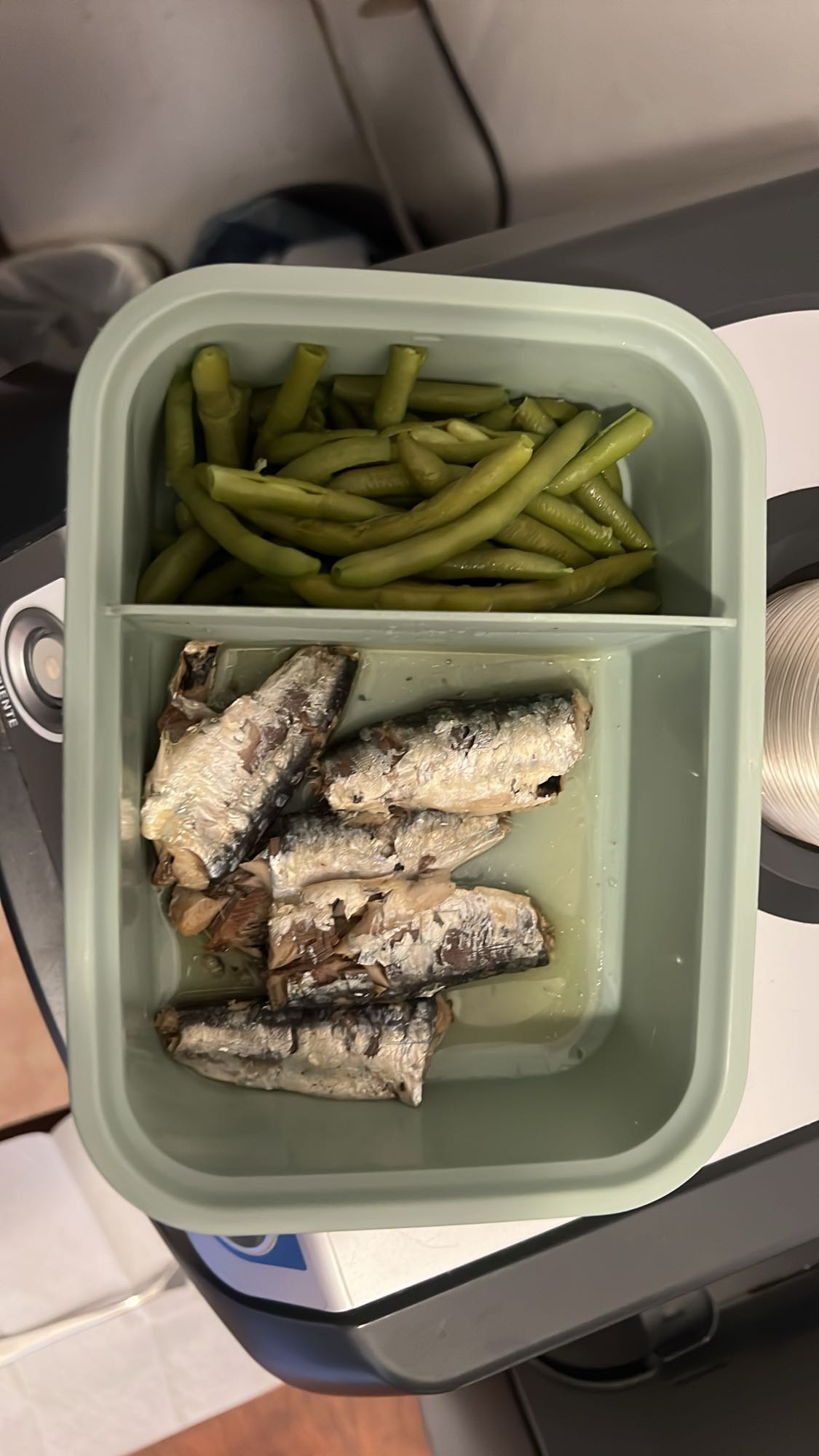 Sarde e fagiolini