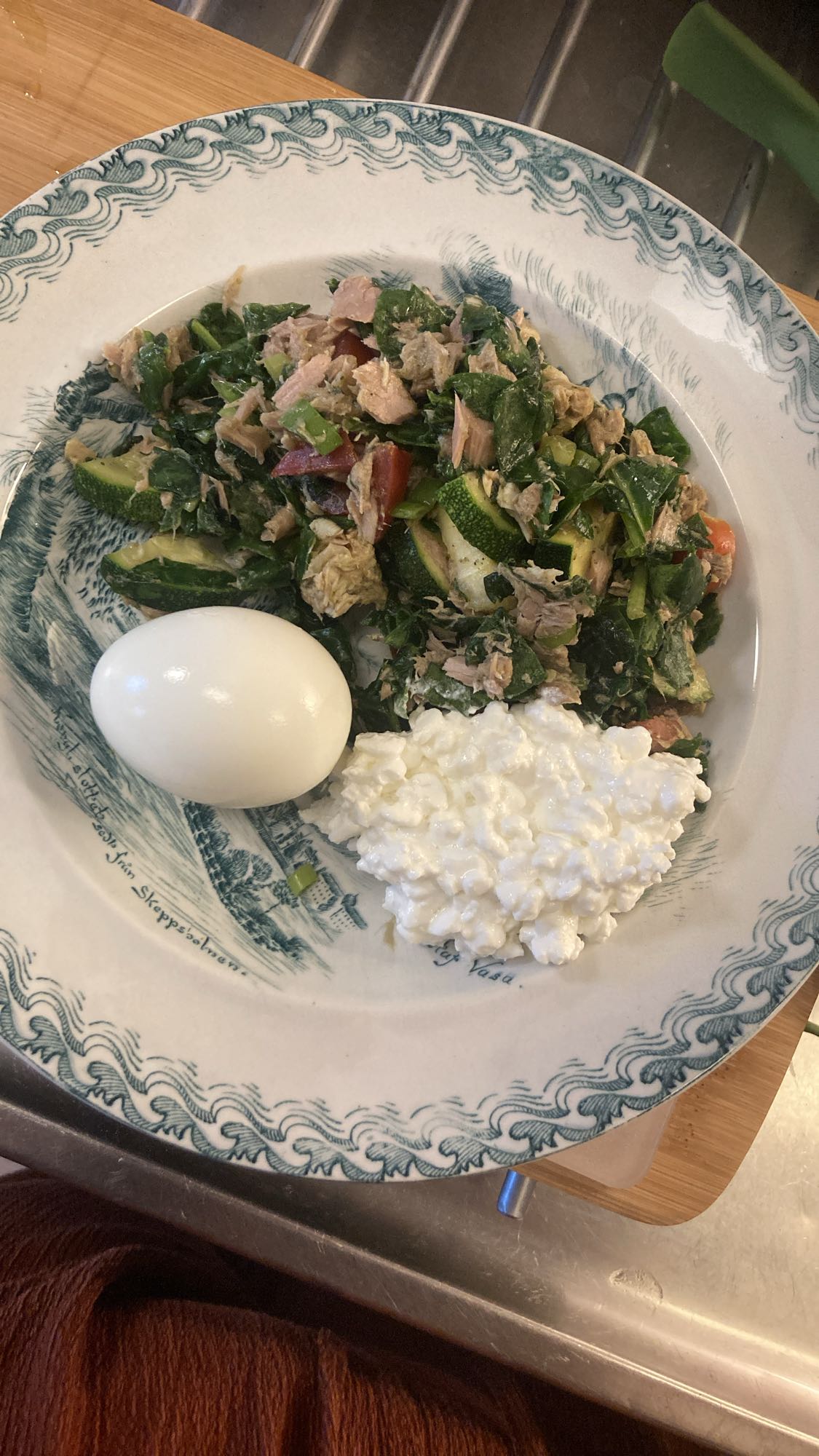 Tonfisksallad med ägg