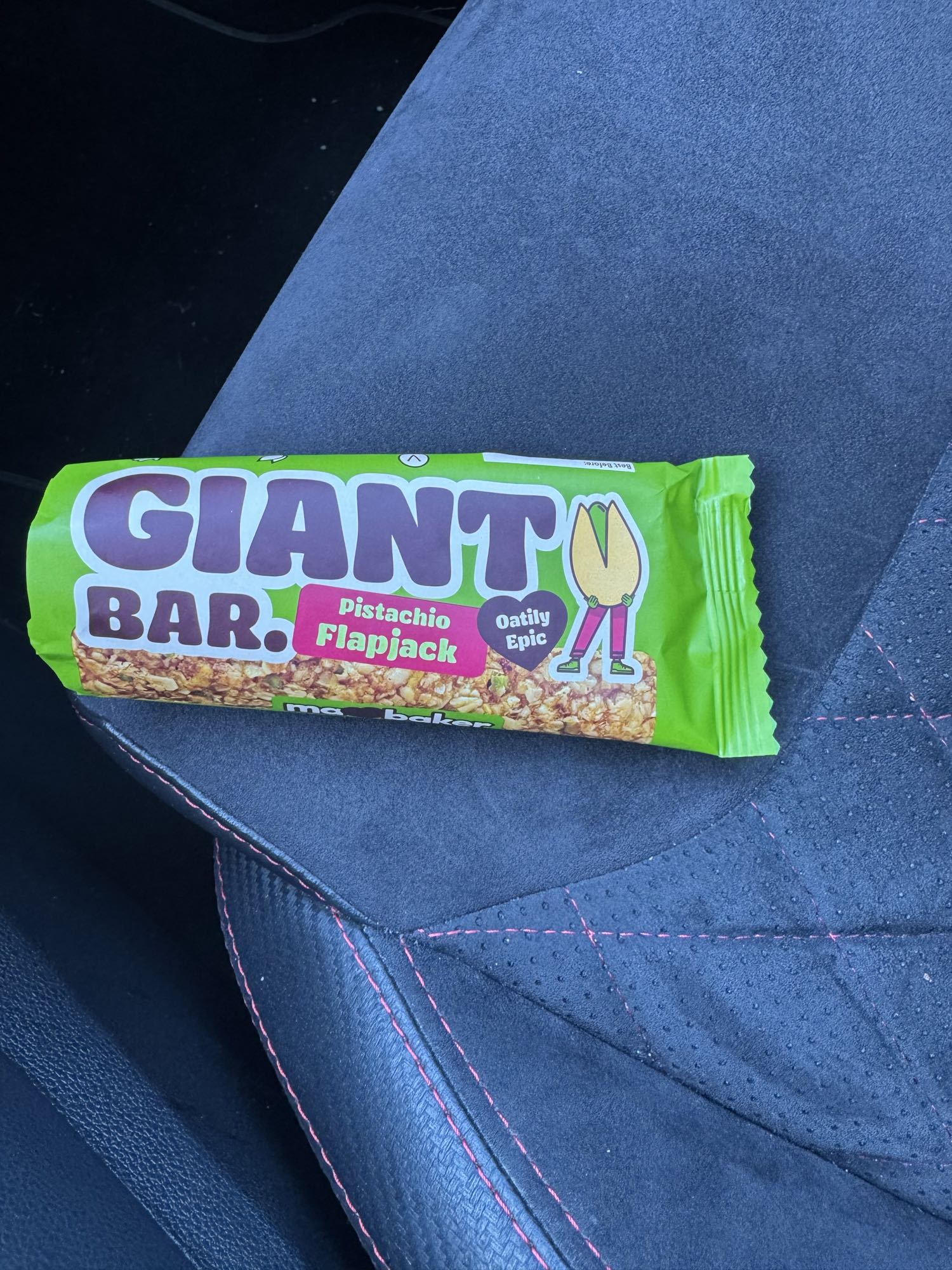 Pistachio Flapjack Bar