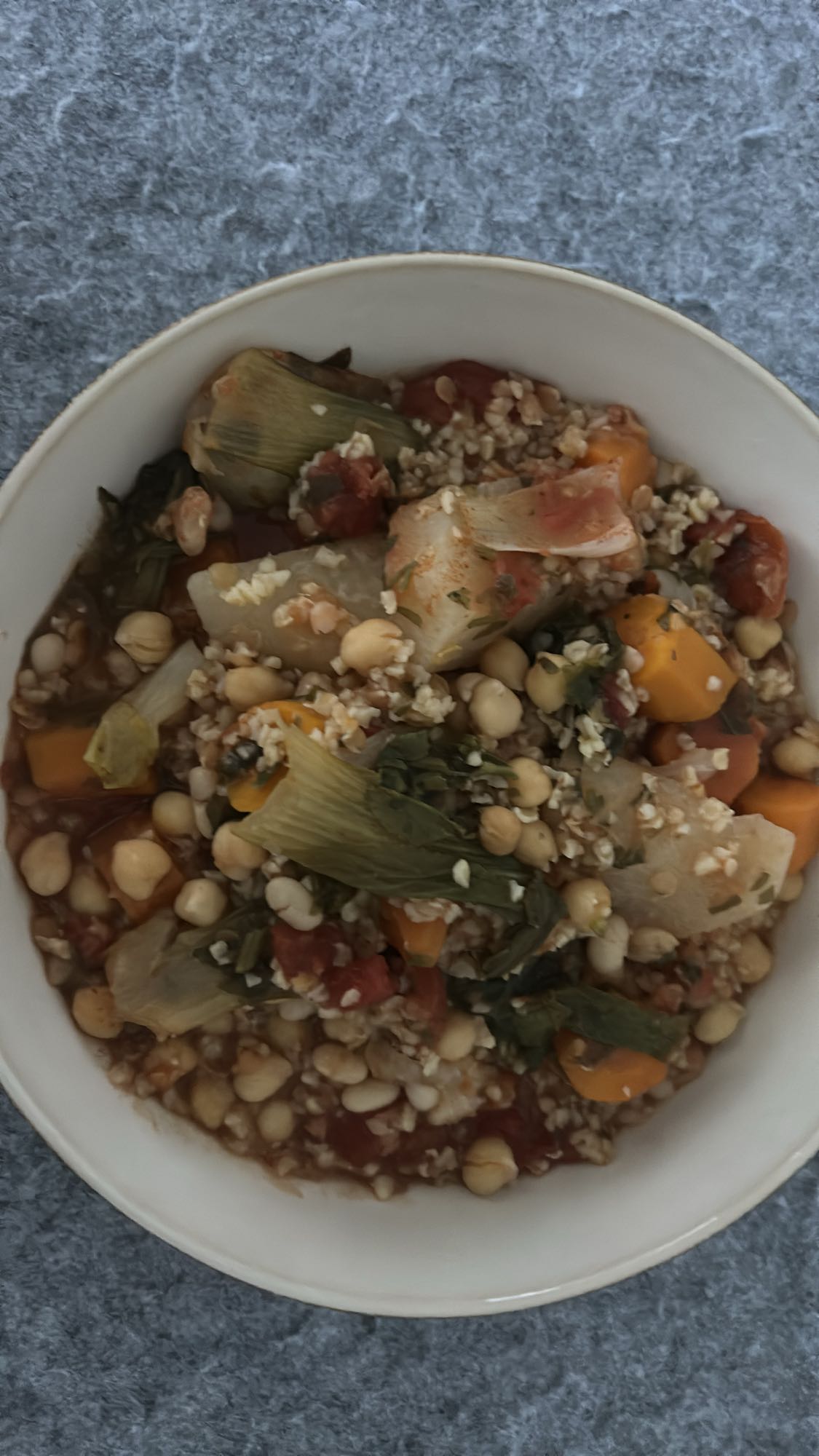 guiso de garbanzos