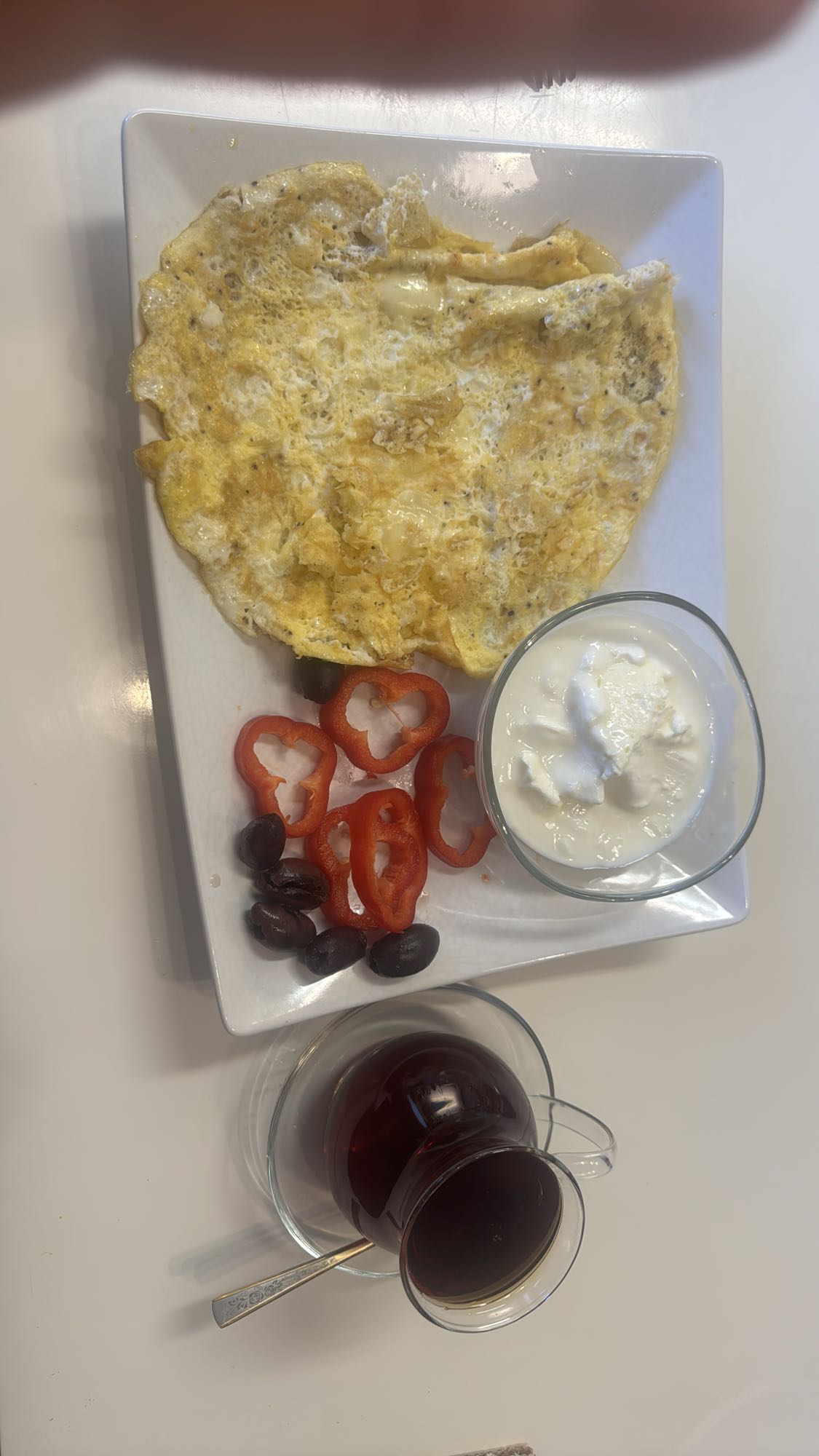 Omelett med yoghurt