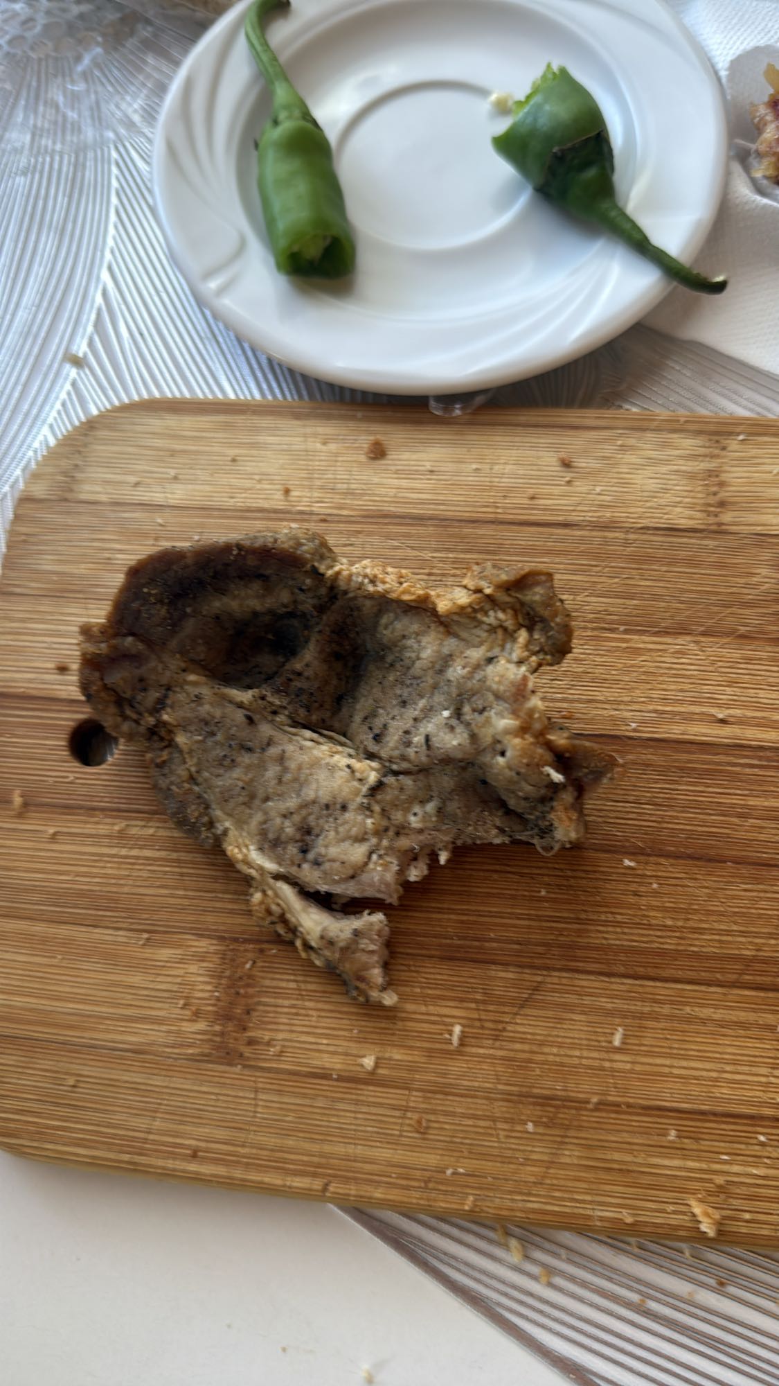 Cotlet de porc cu ardei