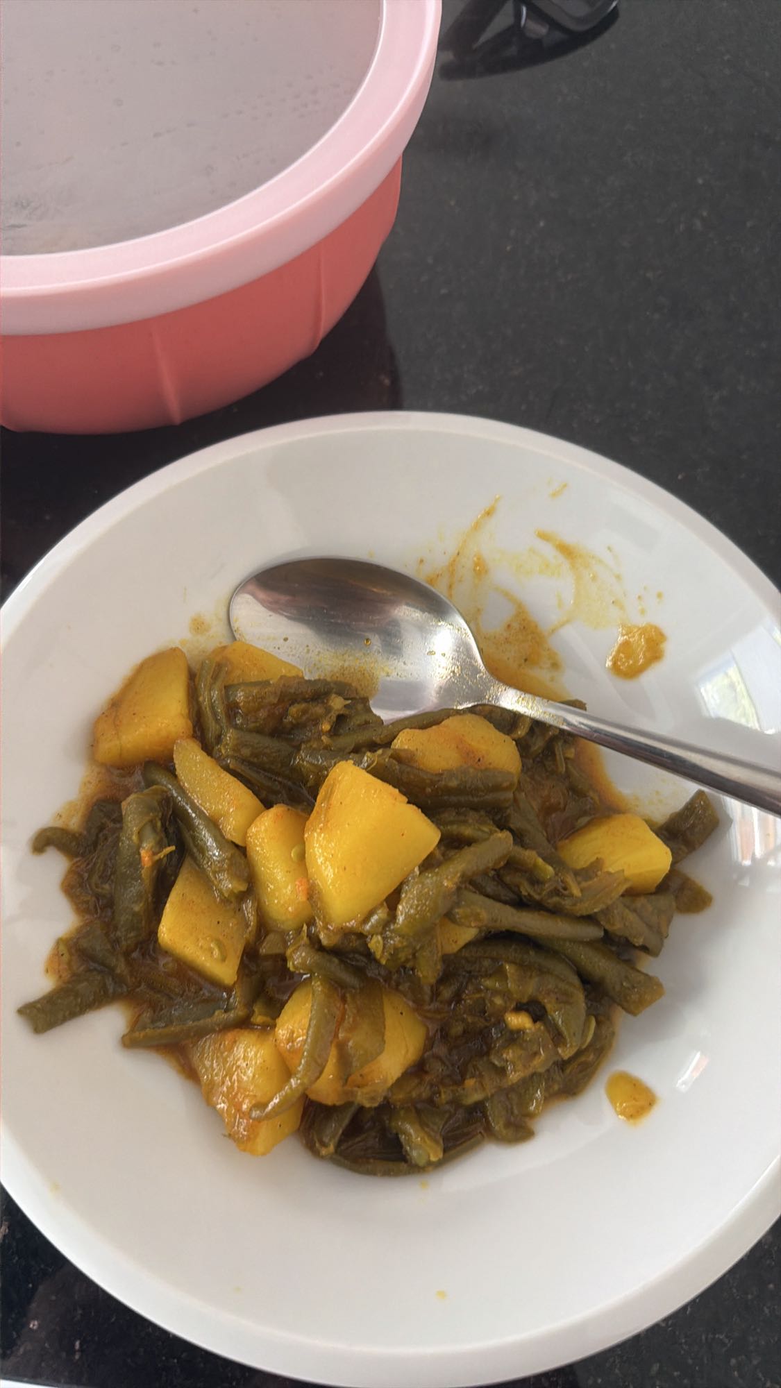 Grüne Bohnen mit Kartoffeln