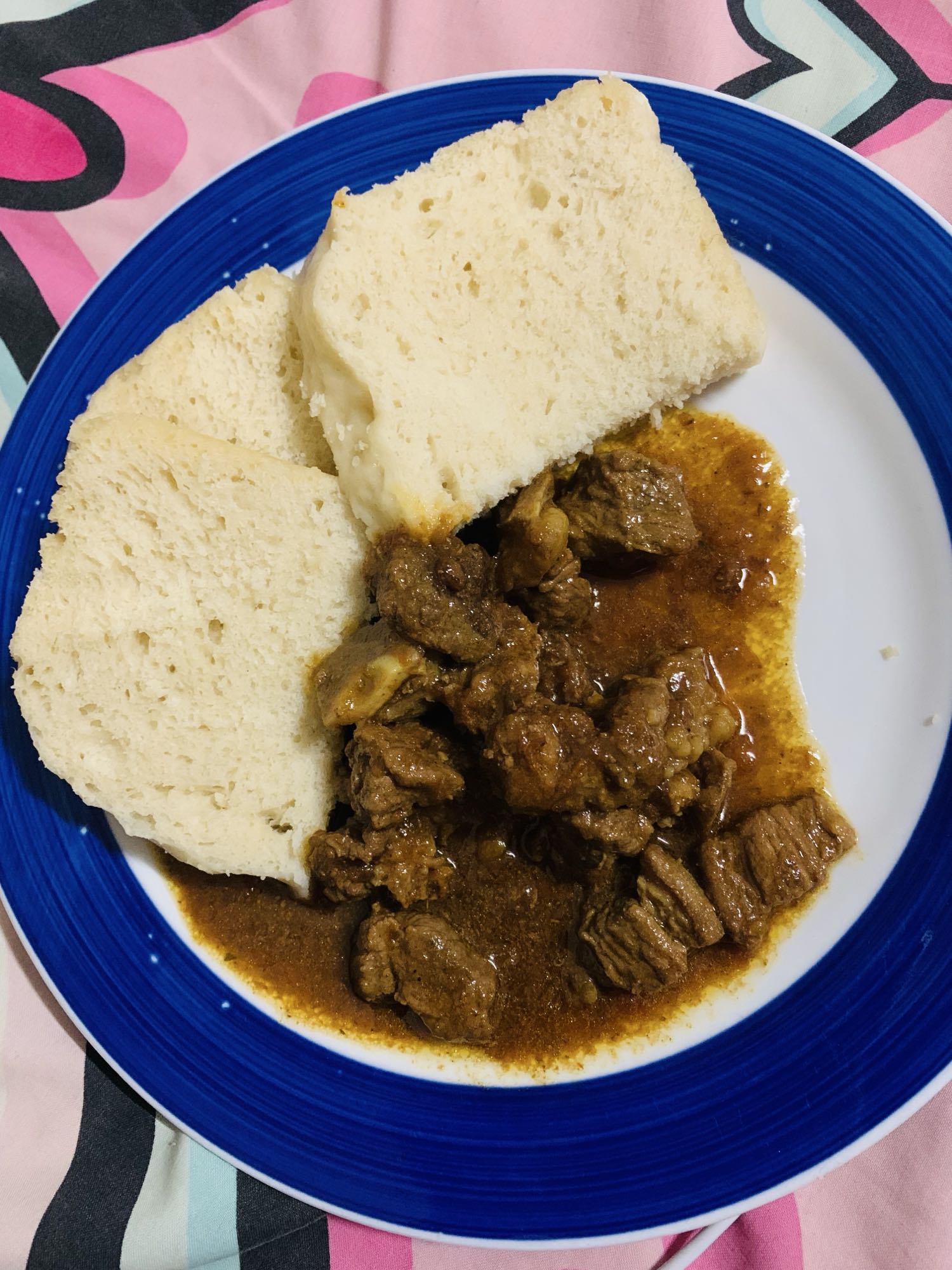 Stew with Steamed Bread