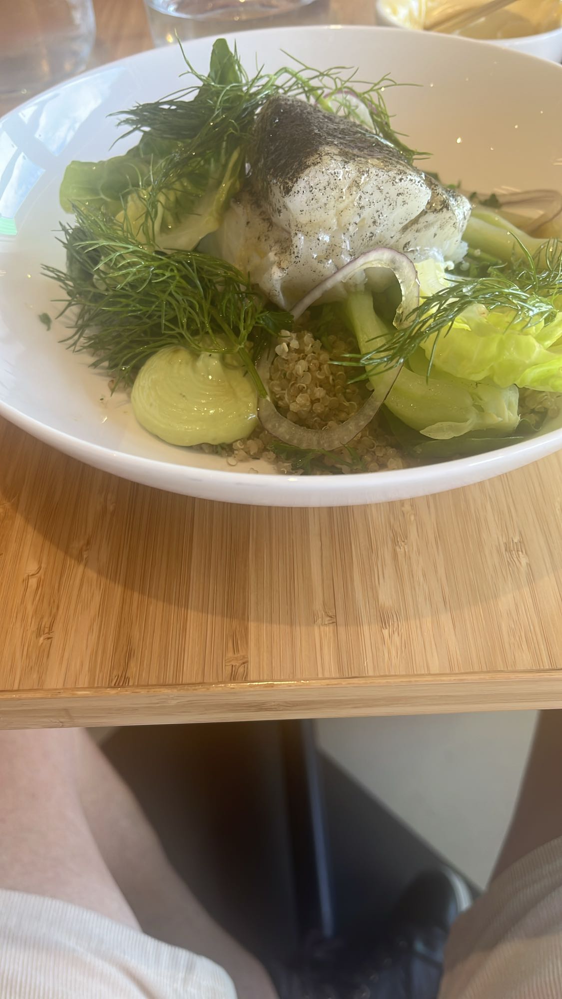Torsk med quinoa