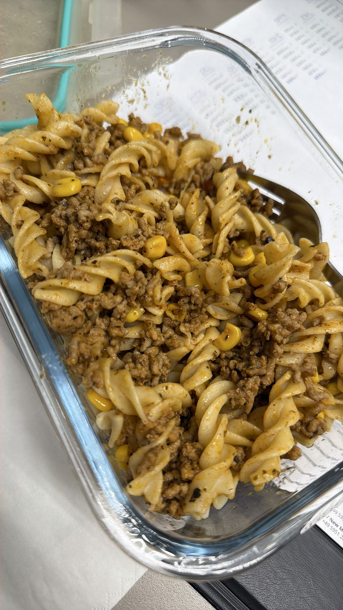 Nudeln mit Hackfleisch