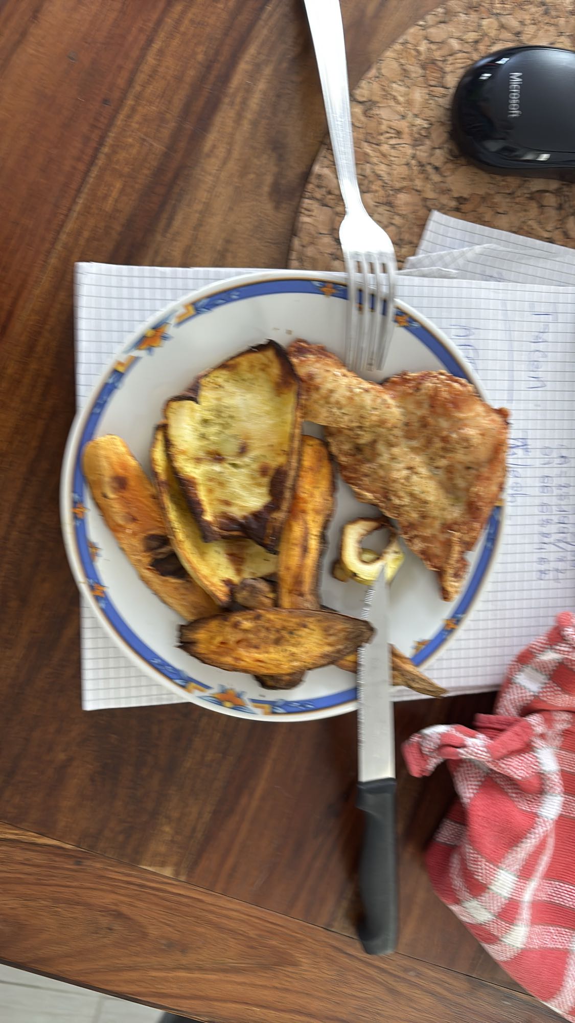 Poulet et patate douce