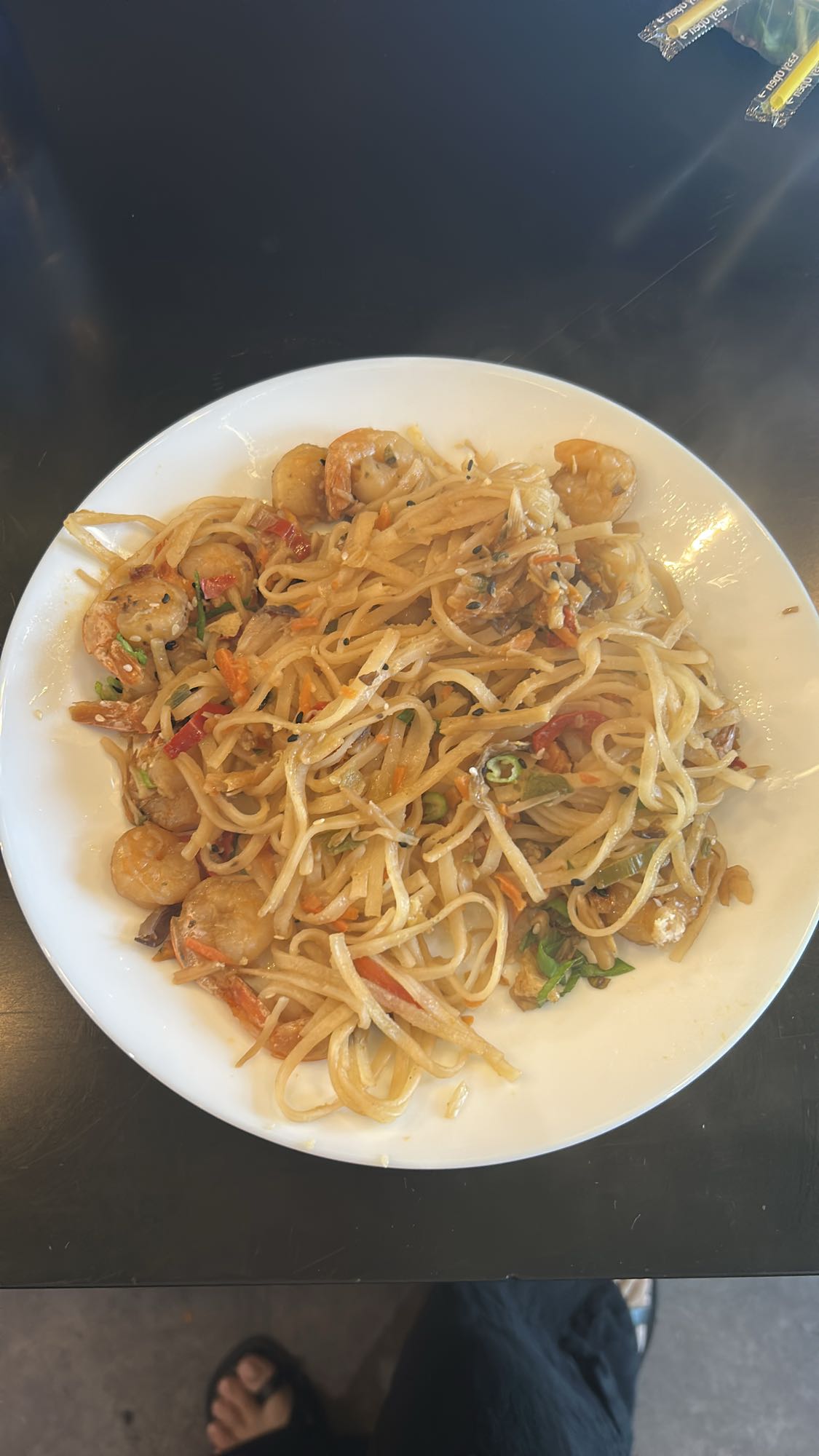 Shrimp Noodle Stir Fry