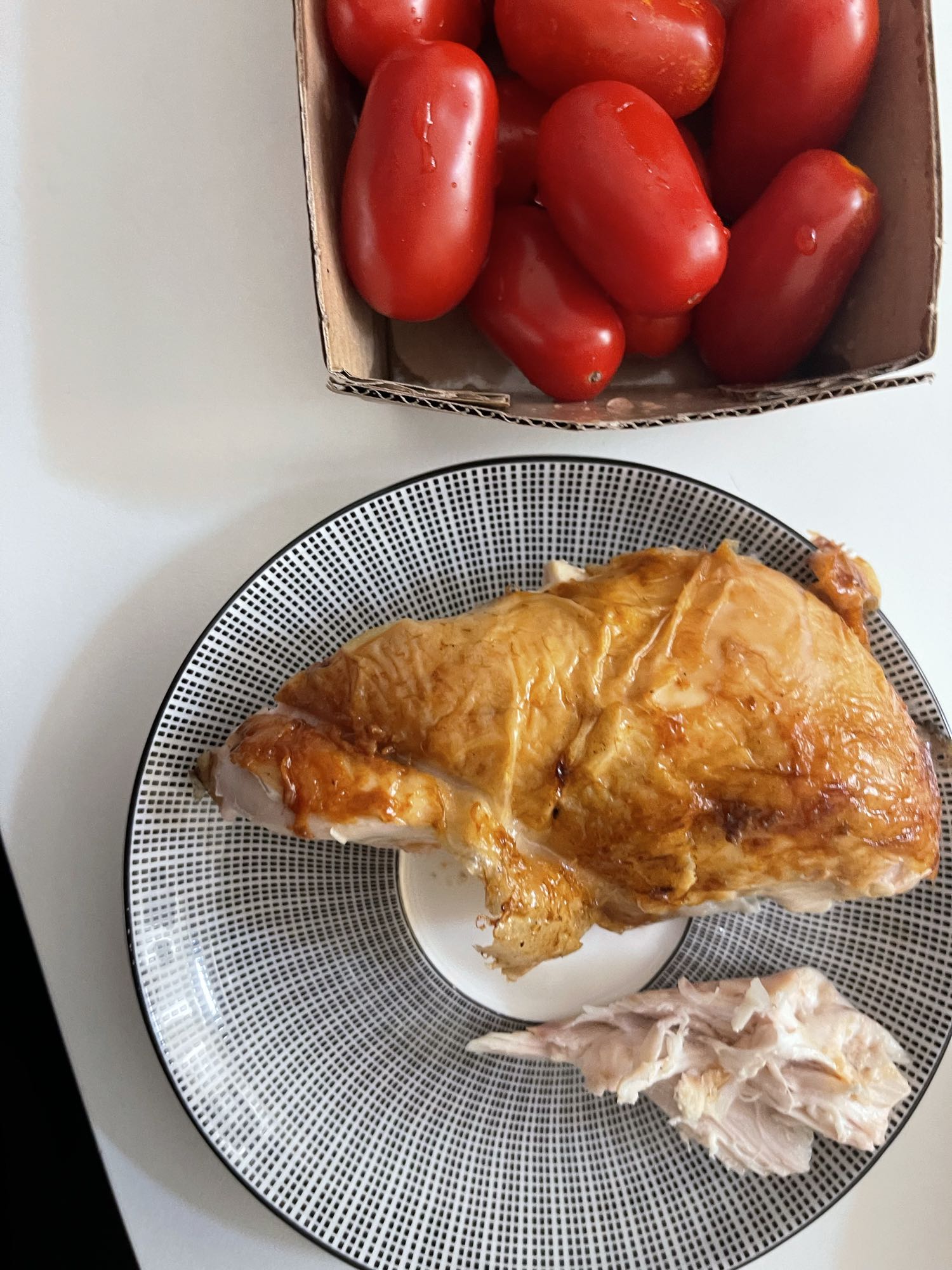 Курица с томатами