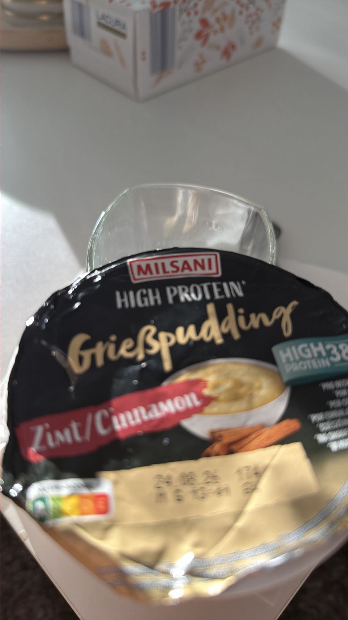 Grießpudding Zimt