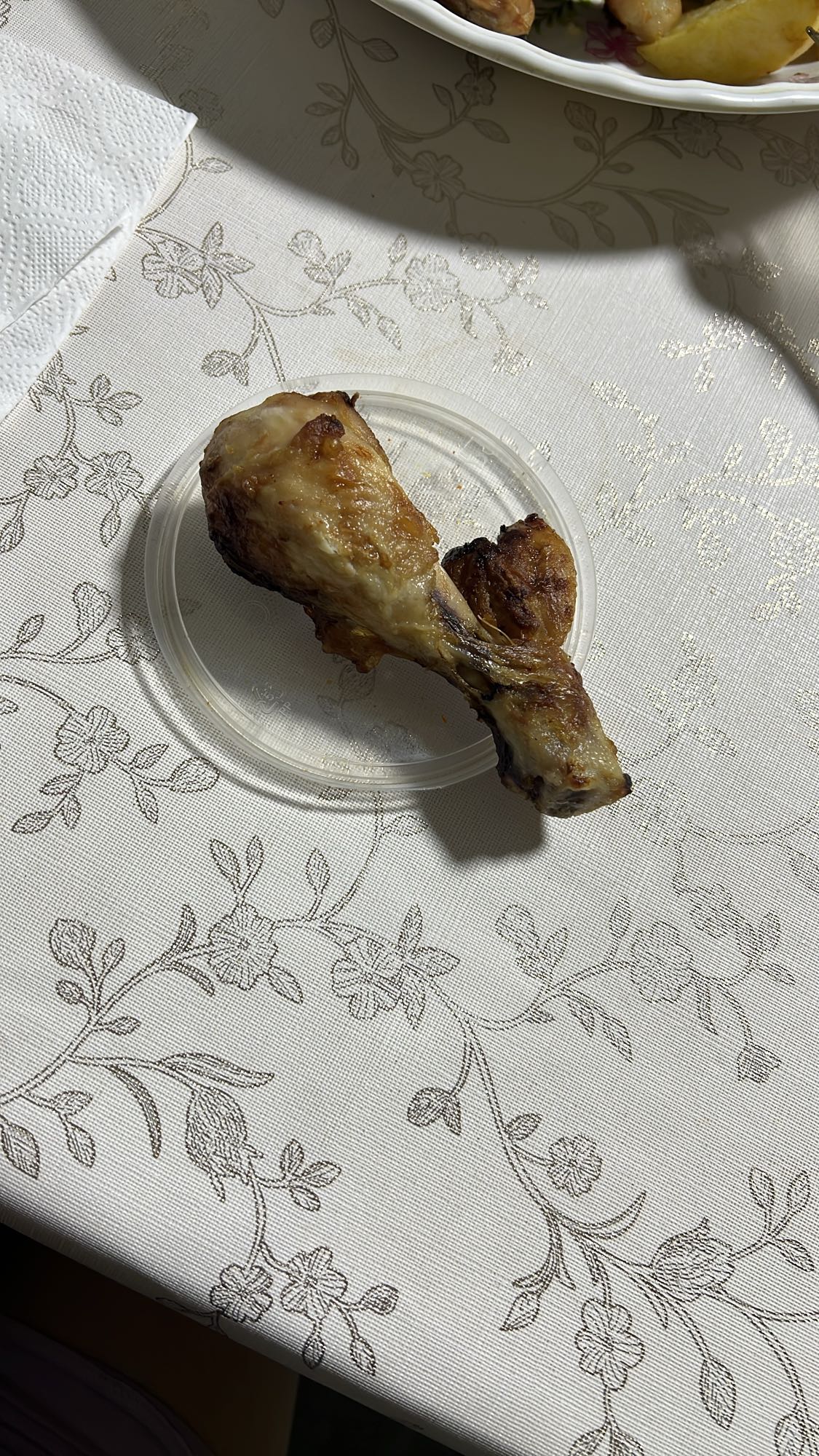 Жареная куриная ножка