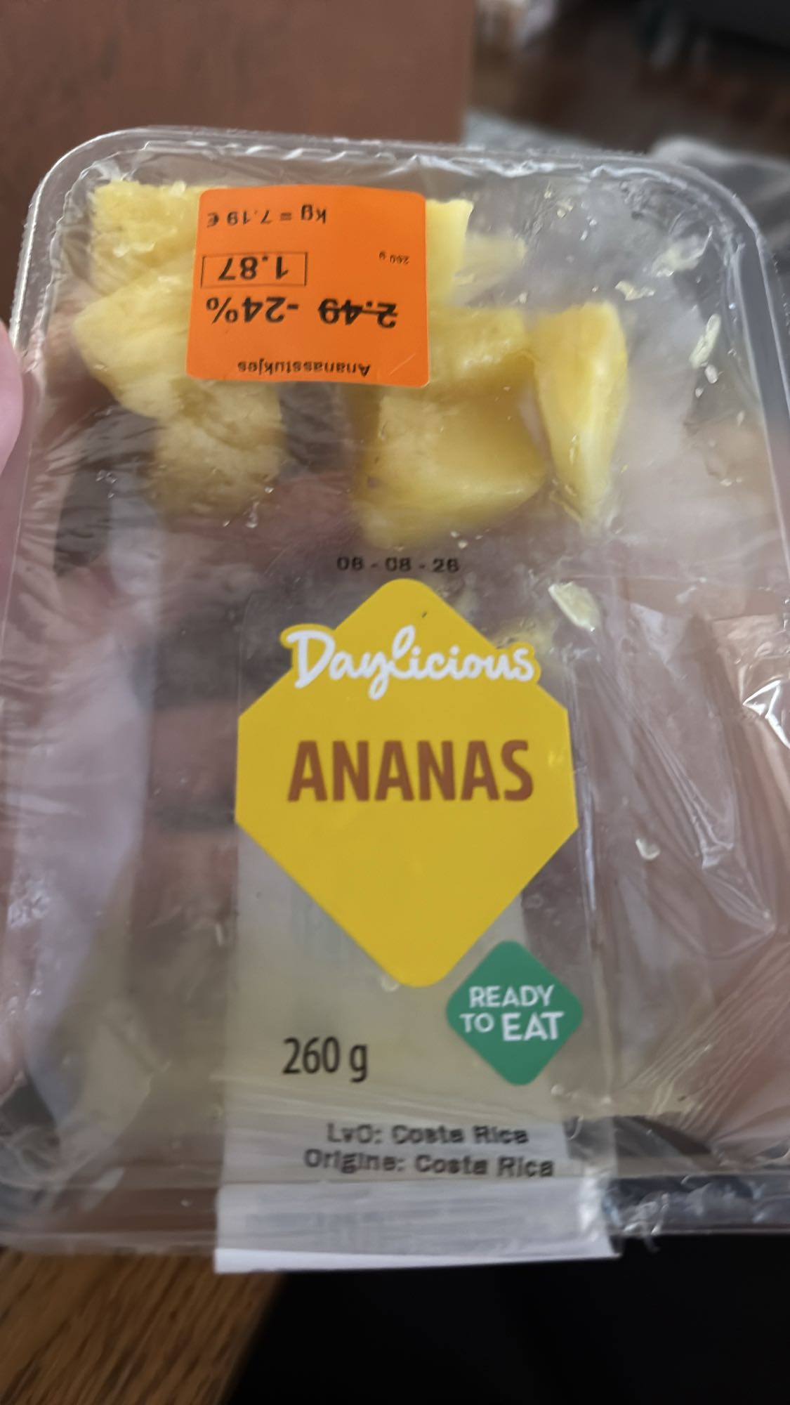 Verse ananas