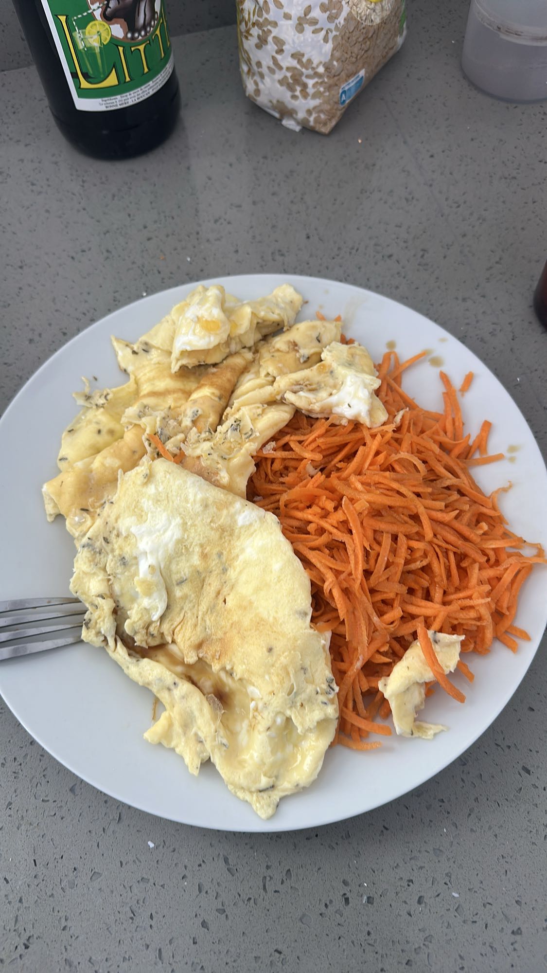 Omelette au fromage