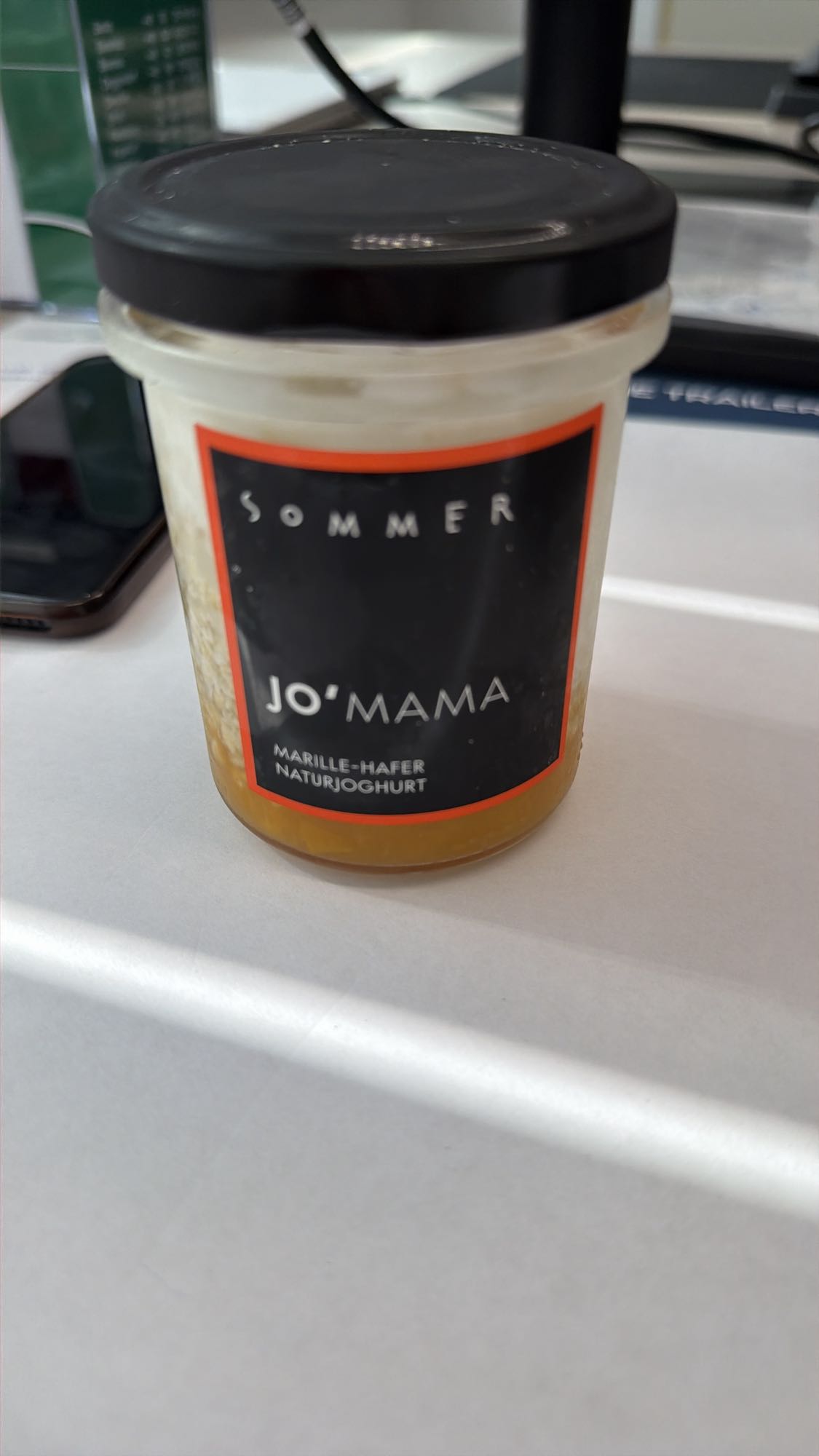 Marille-Hafer-Joghurt
