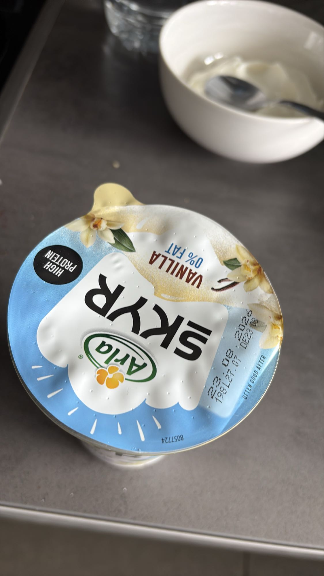 Vanille skyr 0% vet