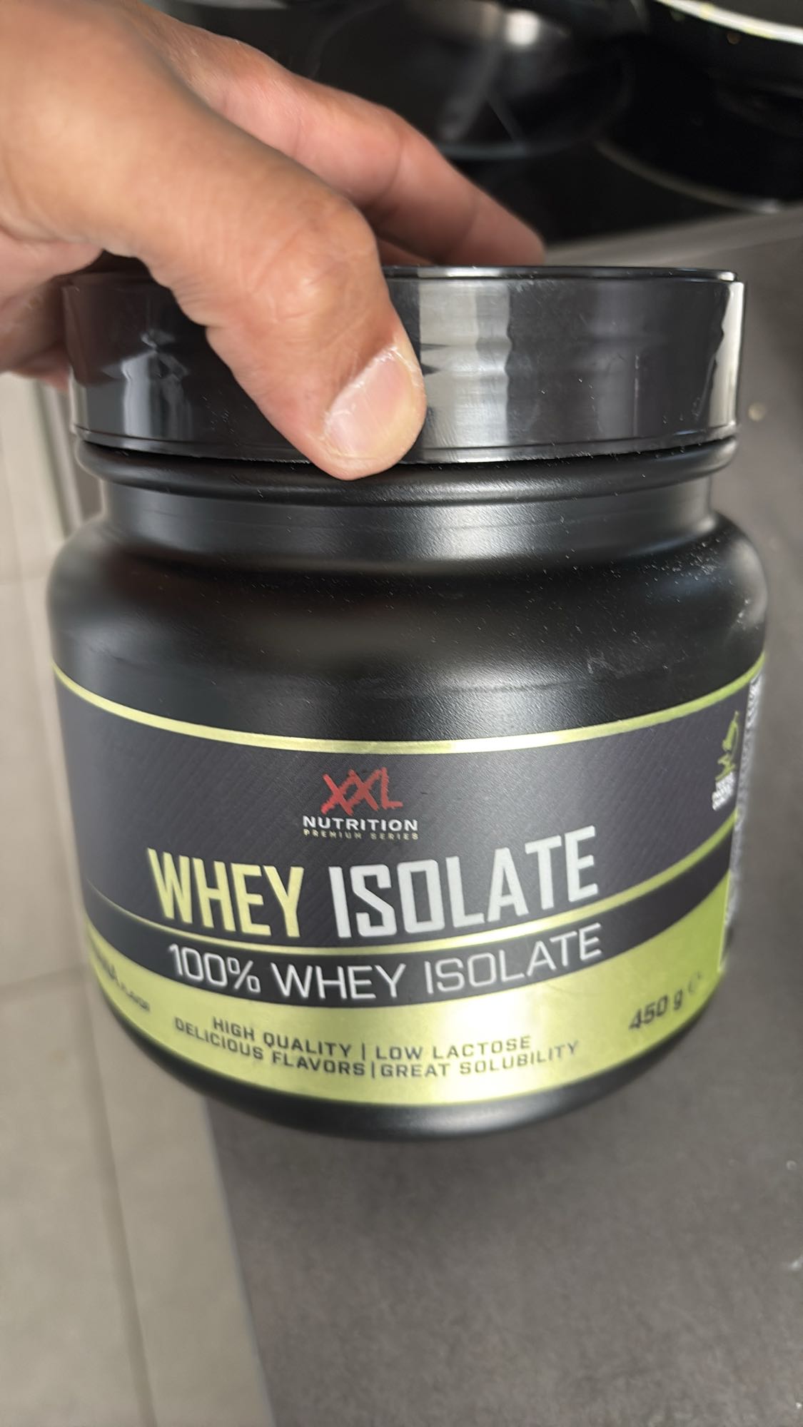 whey isolate shake