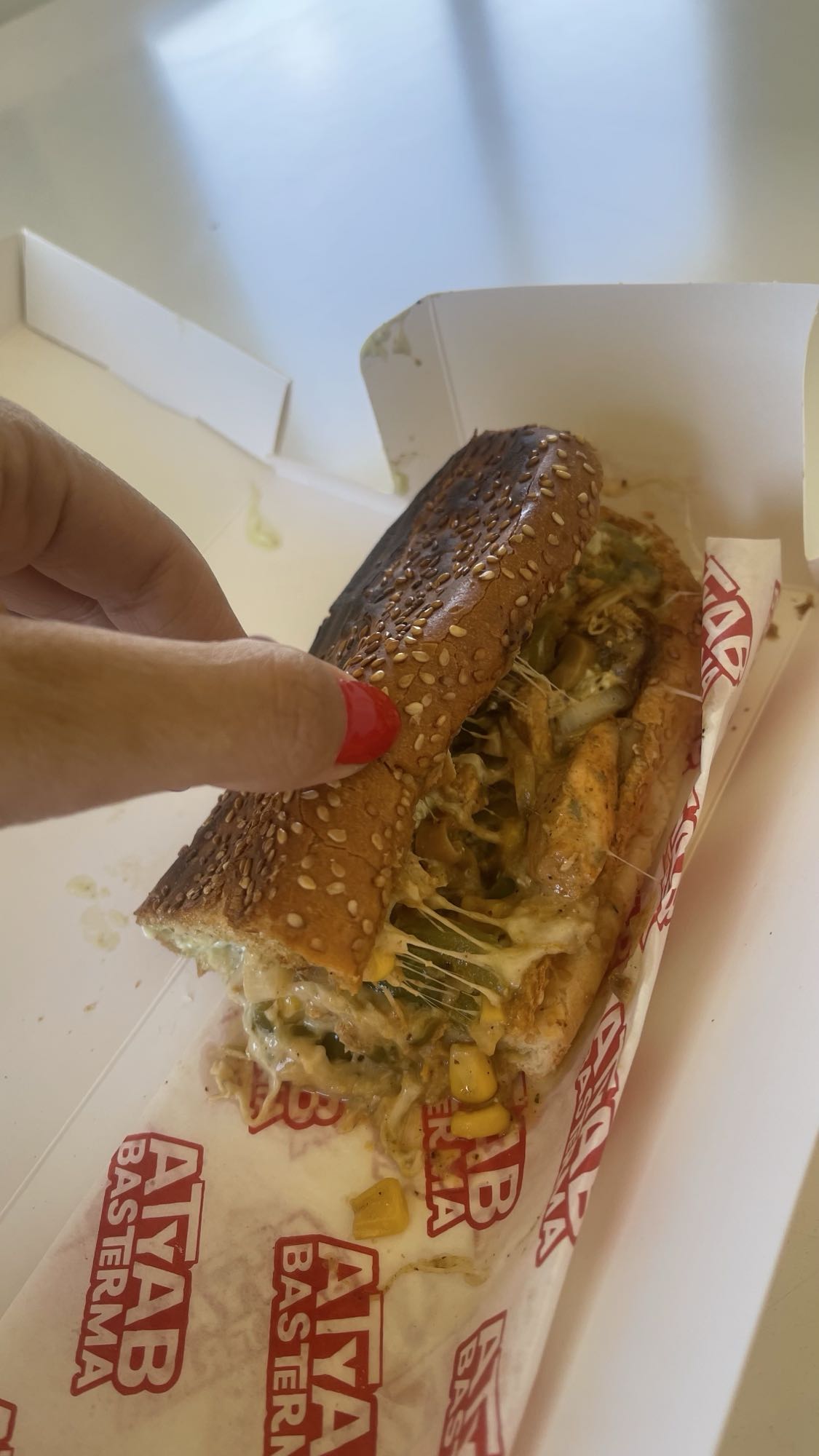 Cheesy Chicken Sub