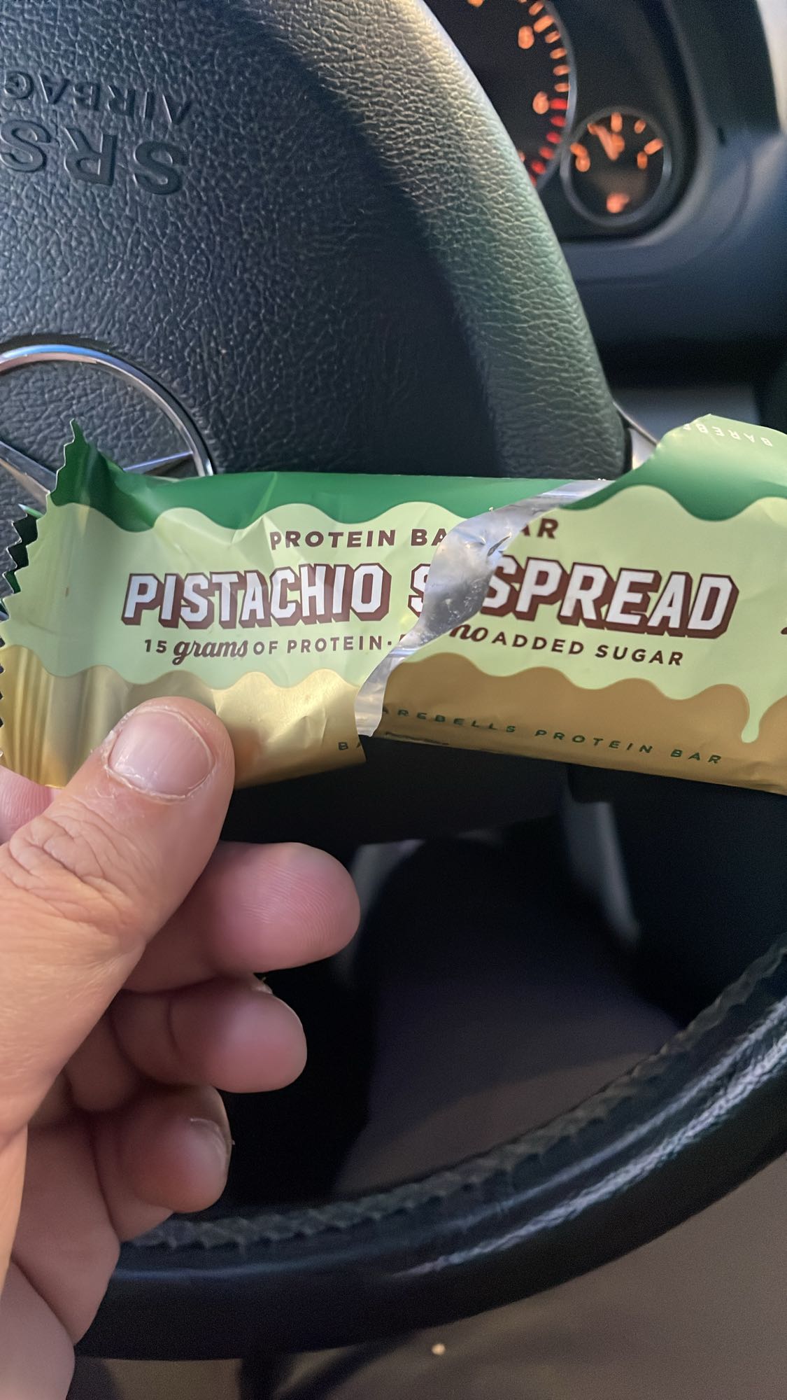 Pistageproteinbar