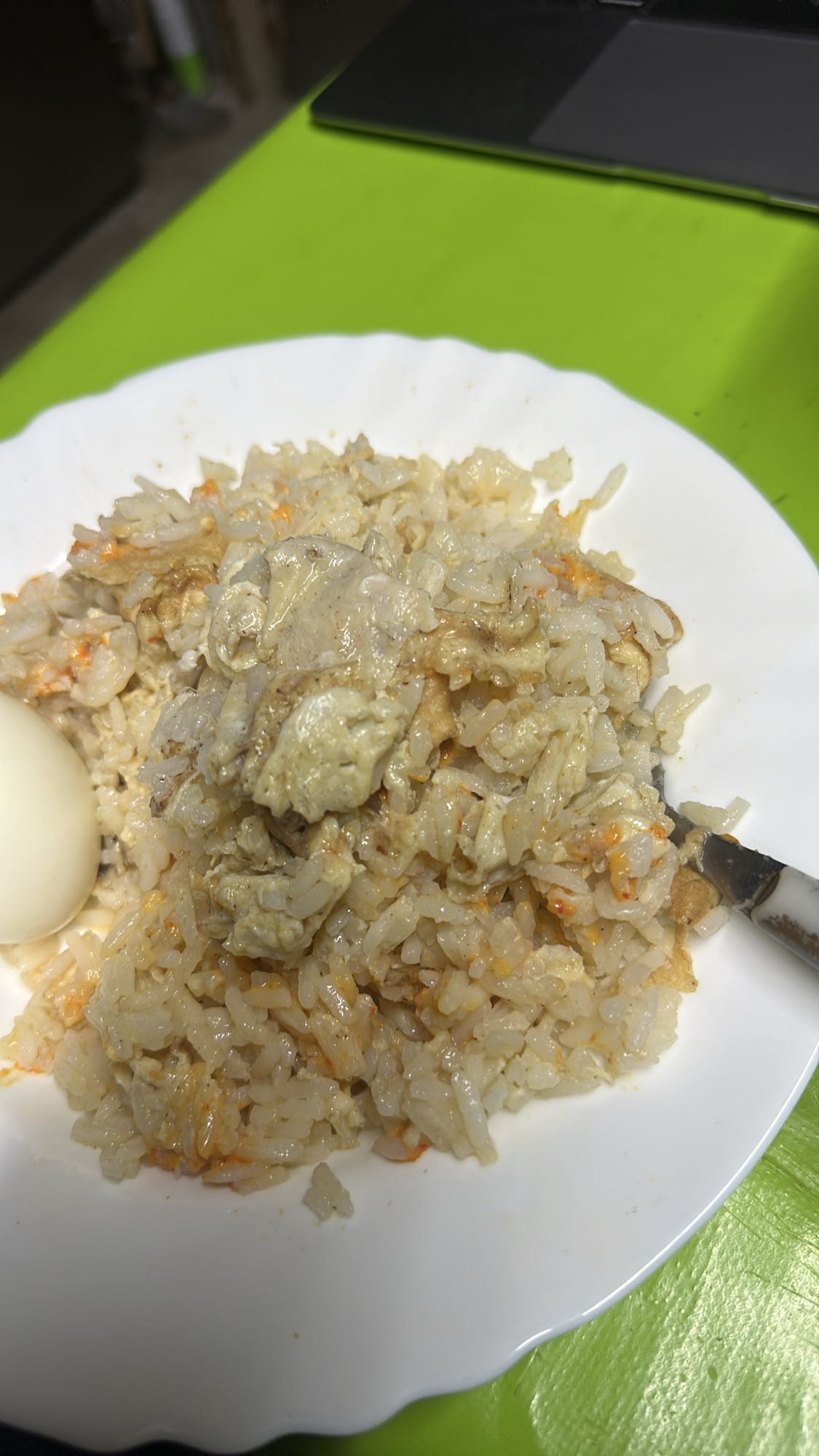Riz aux œufs