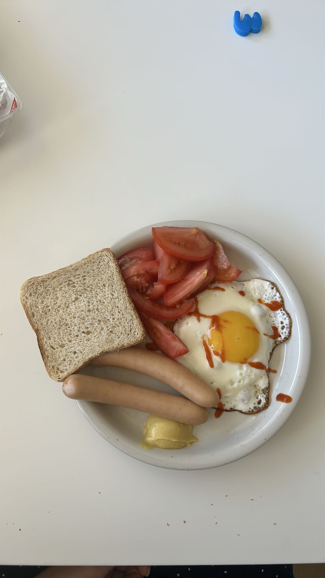 Egg Sausage Plate