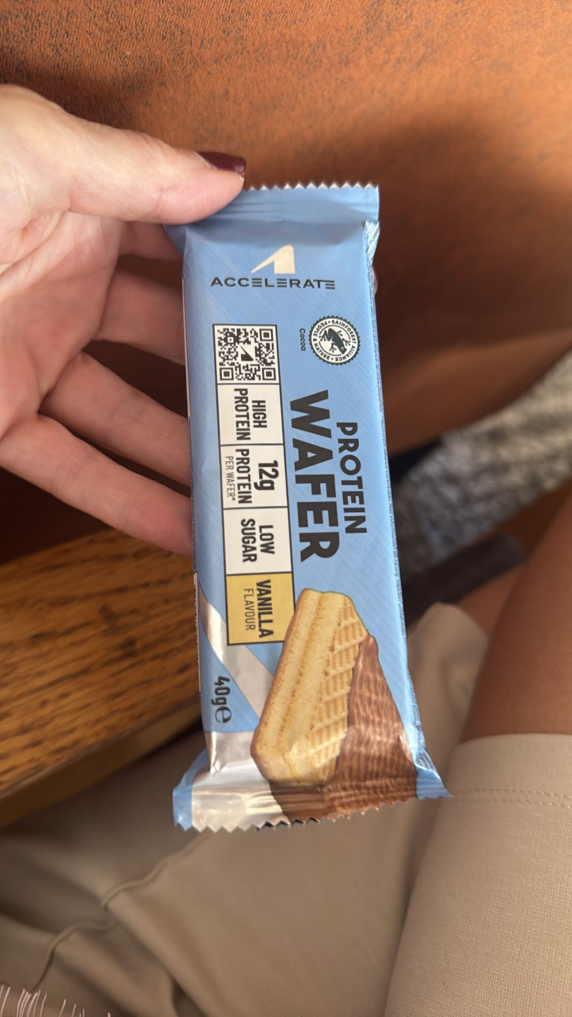 Proteinewafel vanille