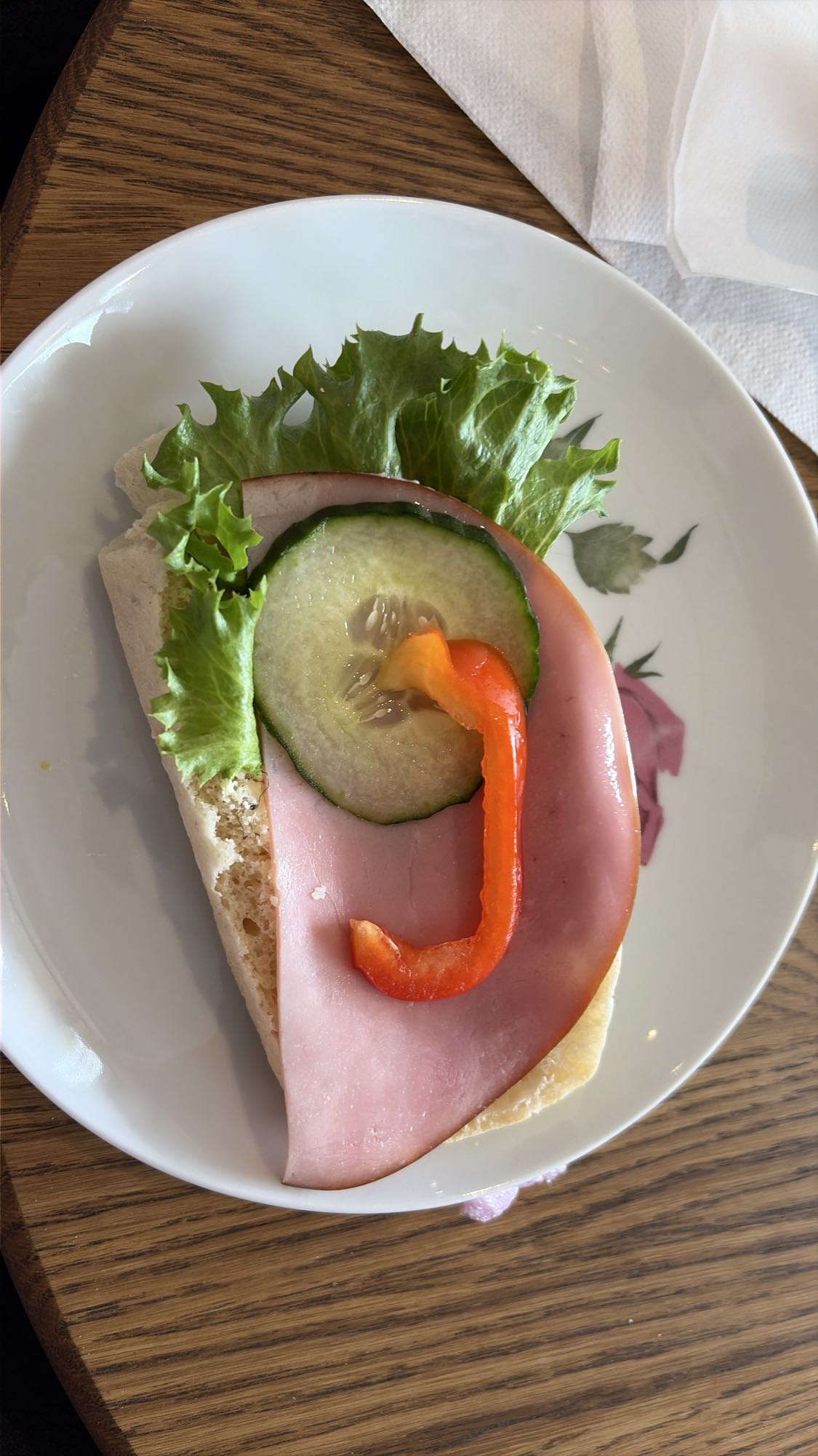 Smörgås med skinka