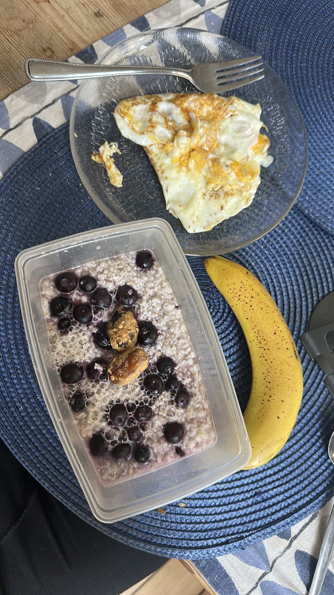 Havregröt med ägg