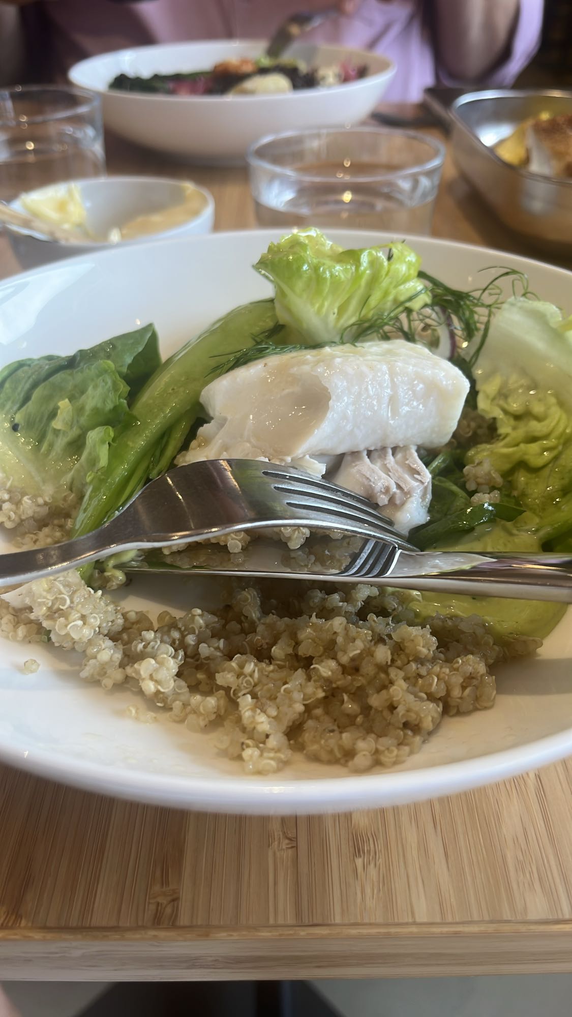Torsk med quinoa