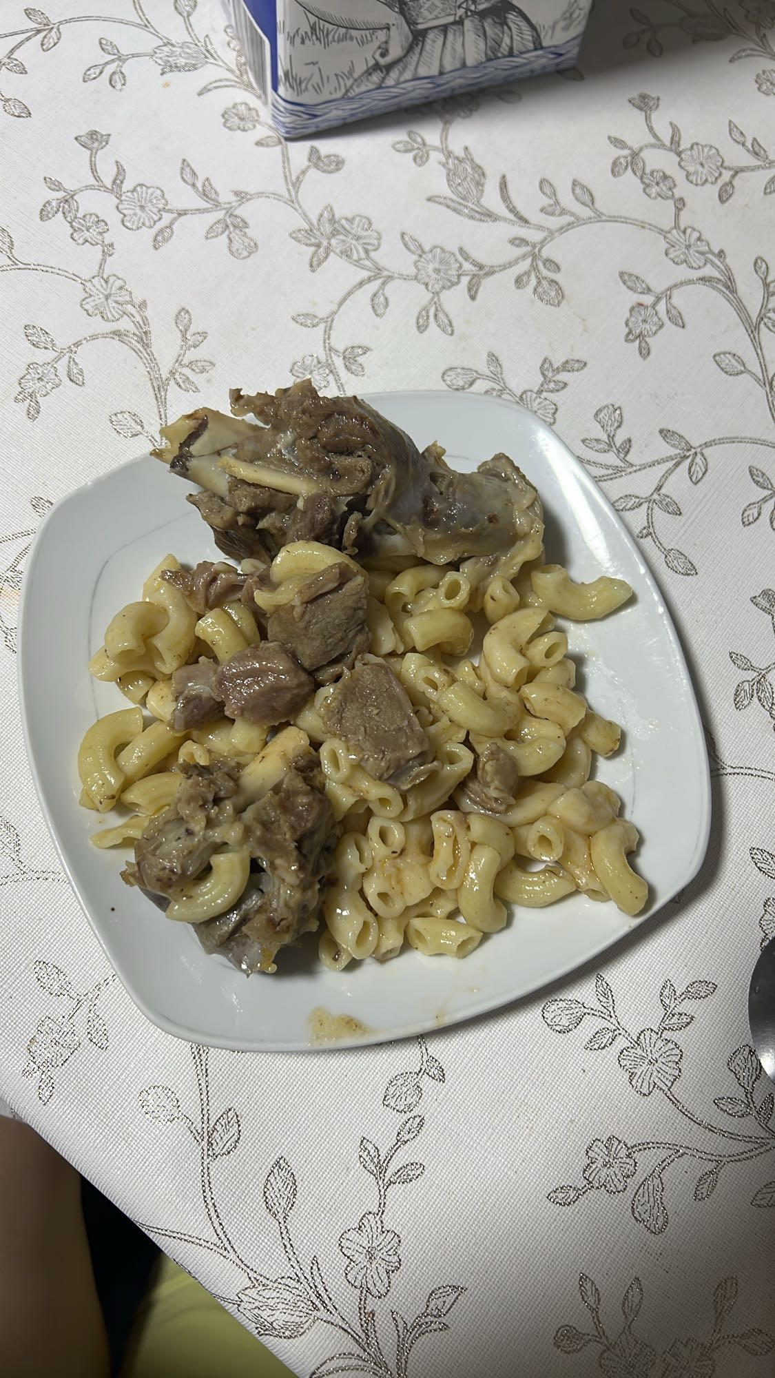 Макароны с мясом