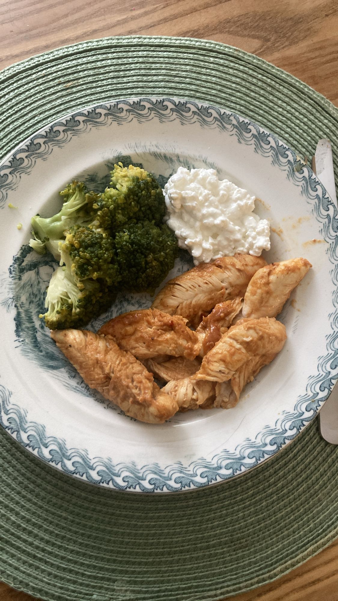 Kyckling med broccoli