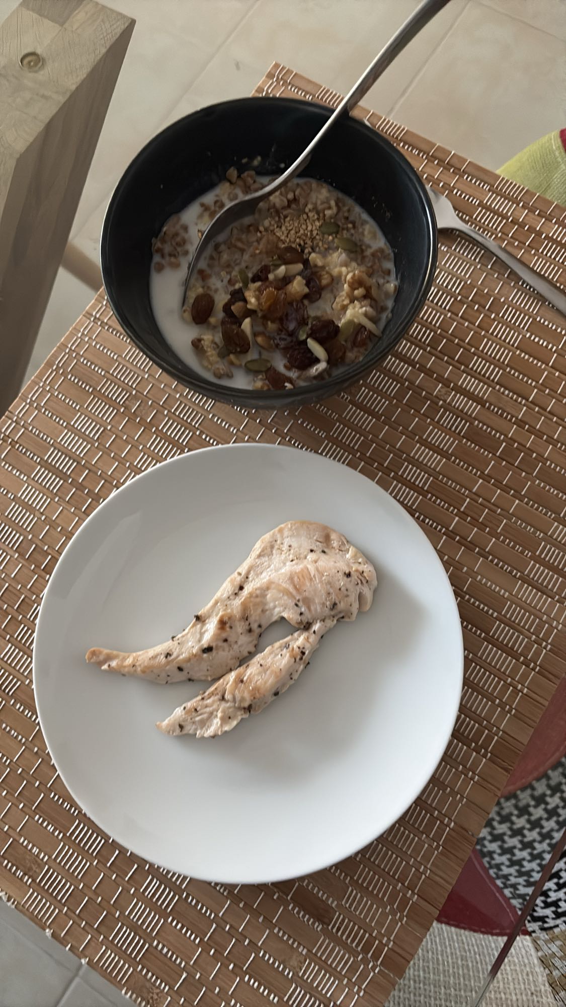 Chicken Oat Bowl