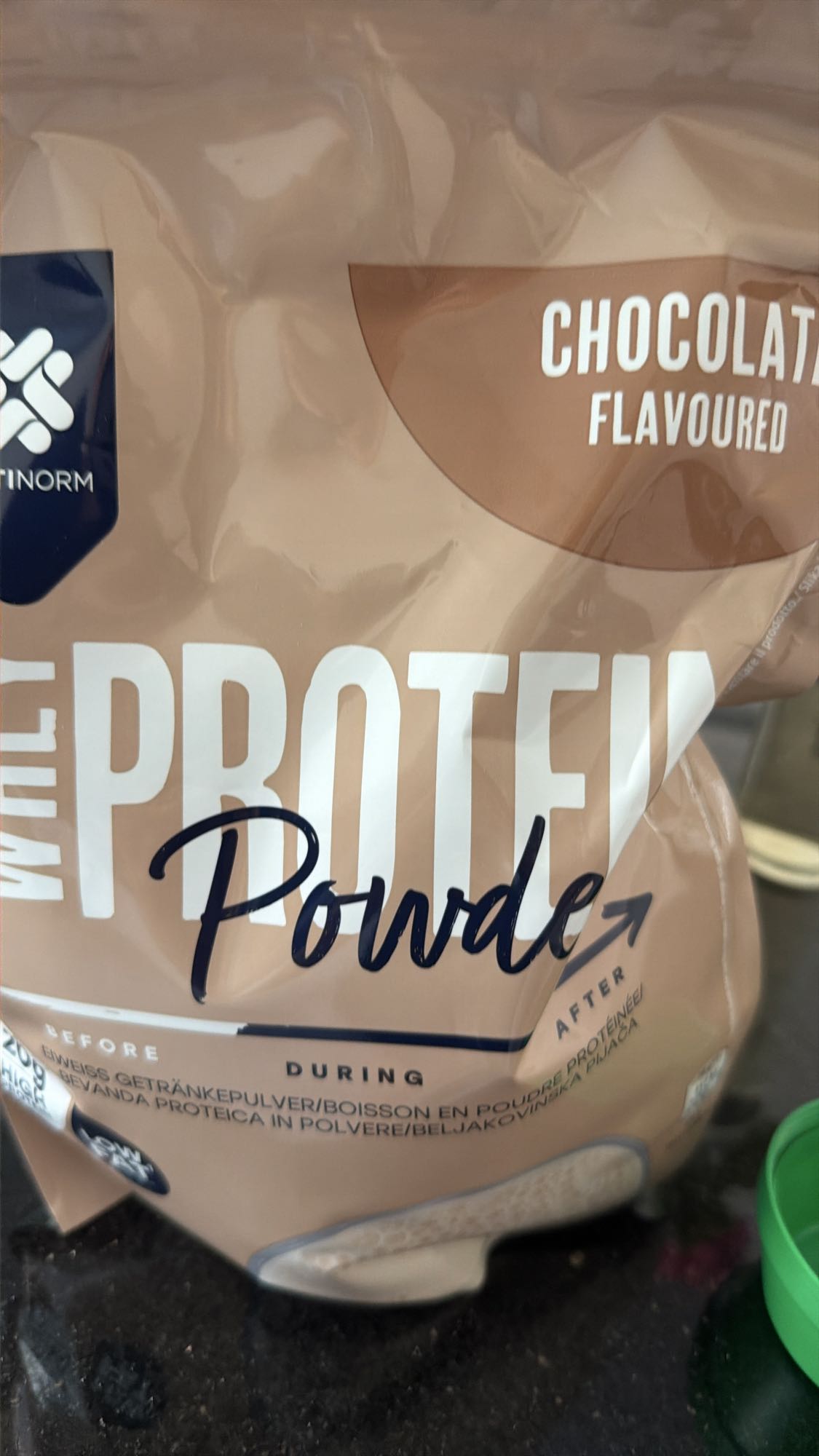 Schoko-Proteinpulver