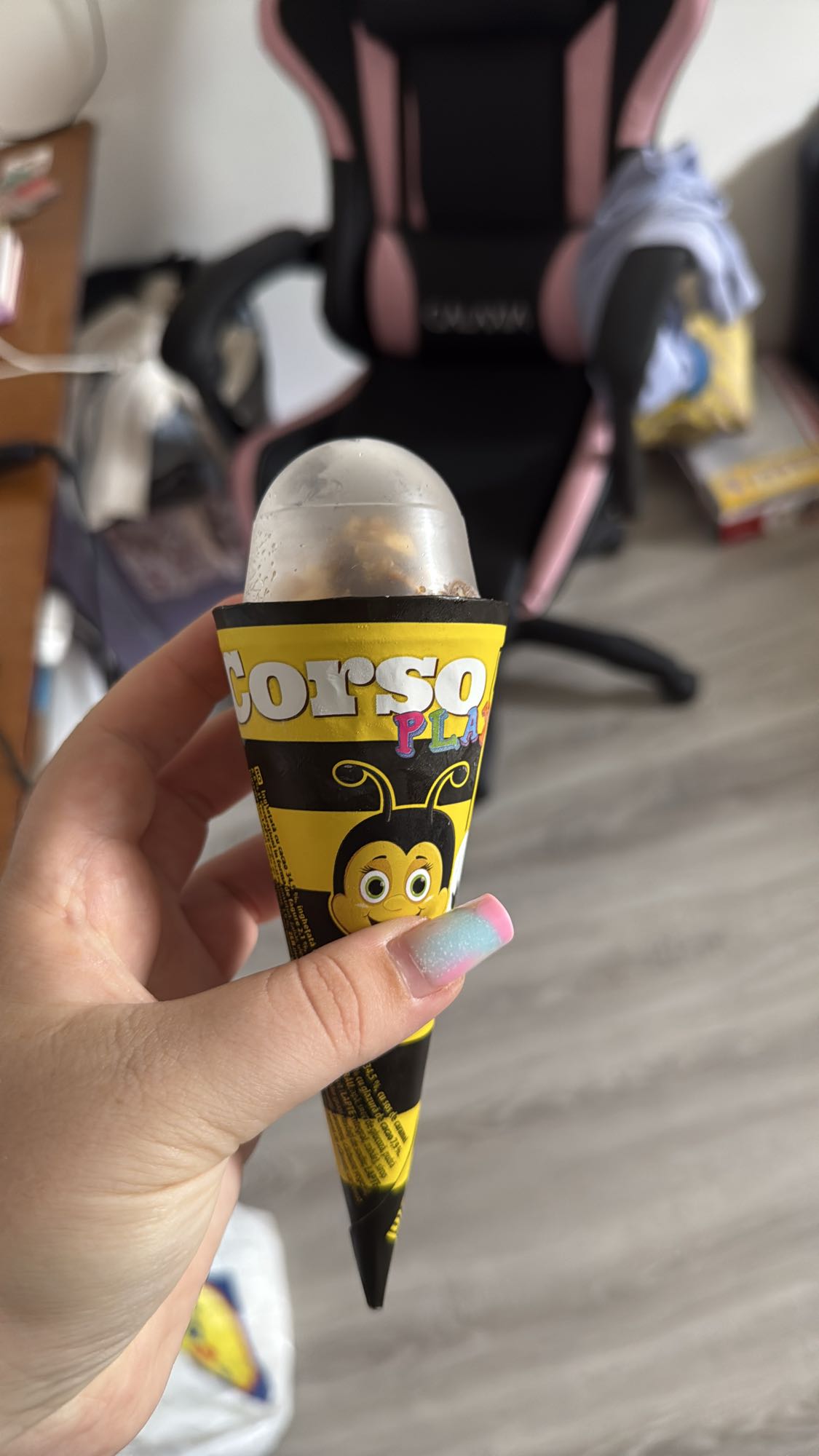 Înghețată cornet cacao