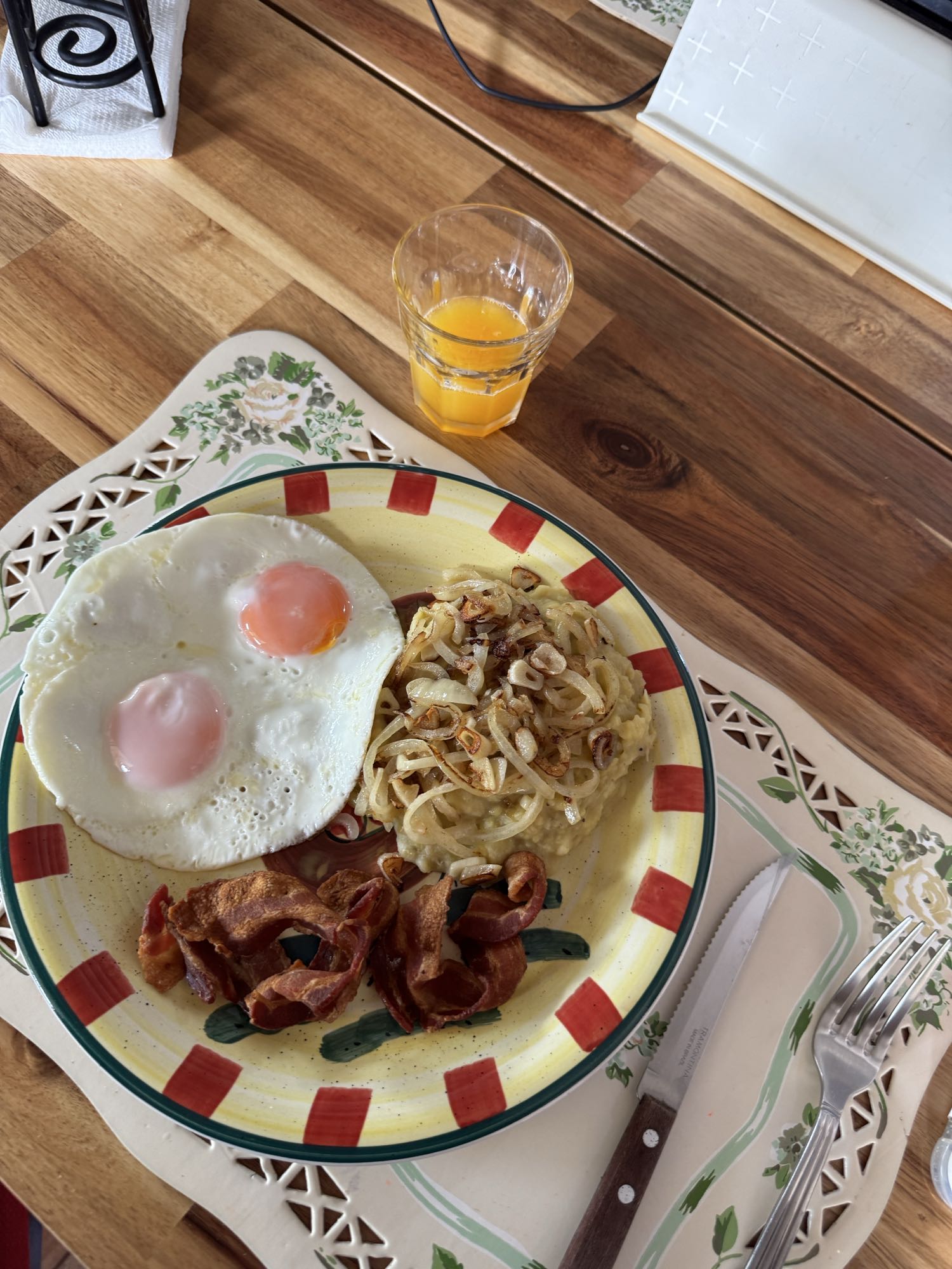 desayuno con huevos