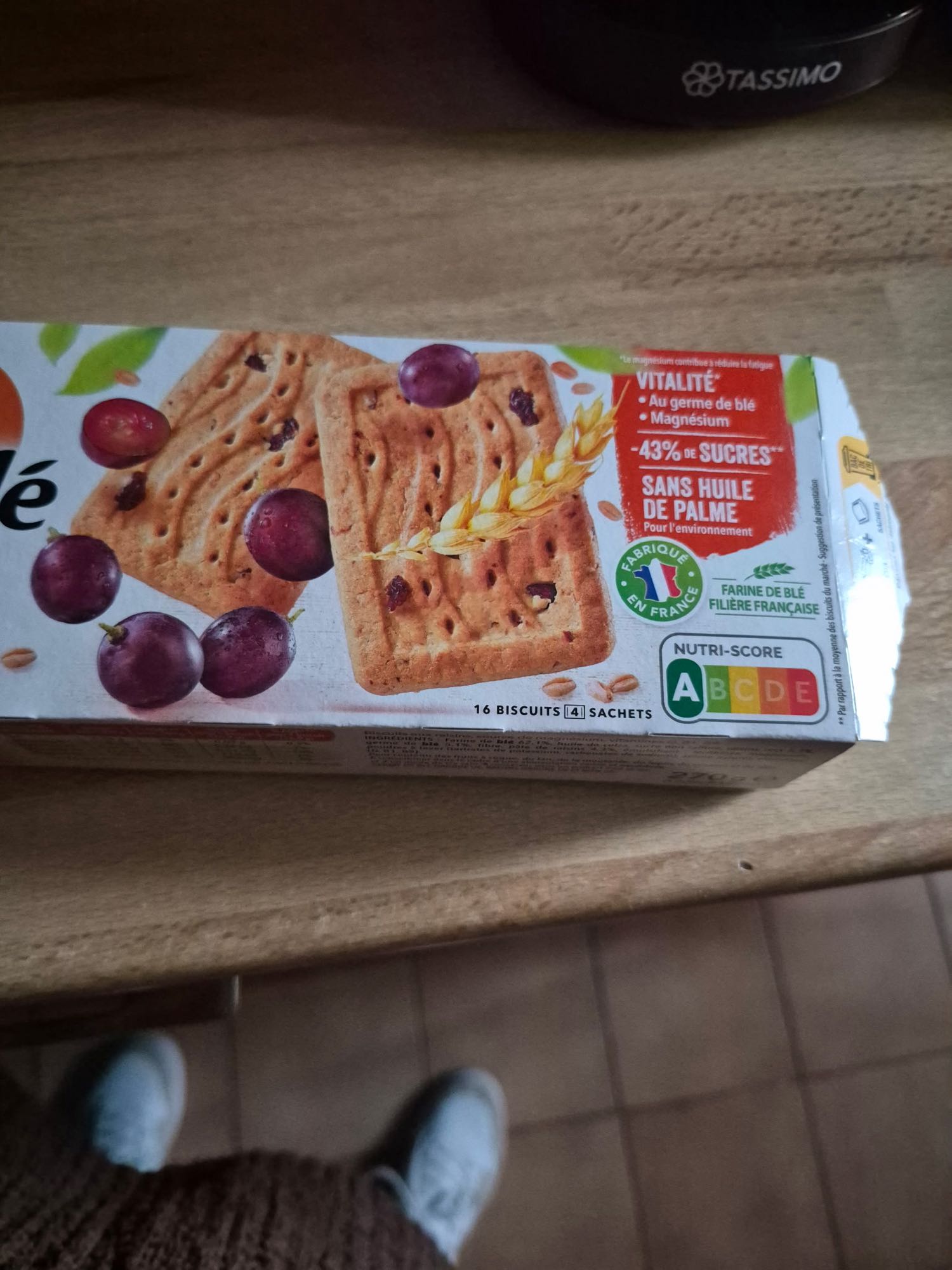 Biscuits au raisin