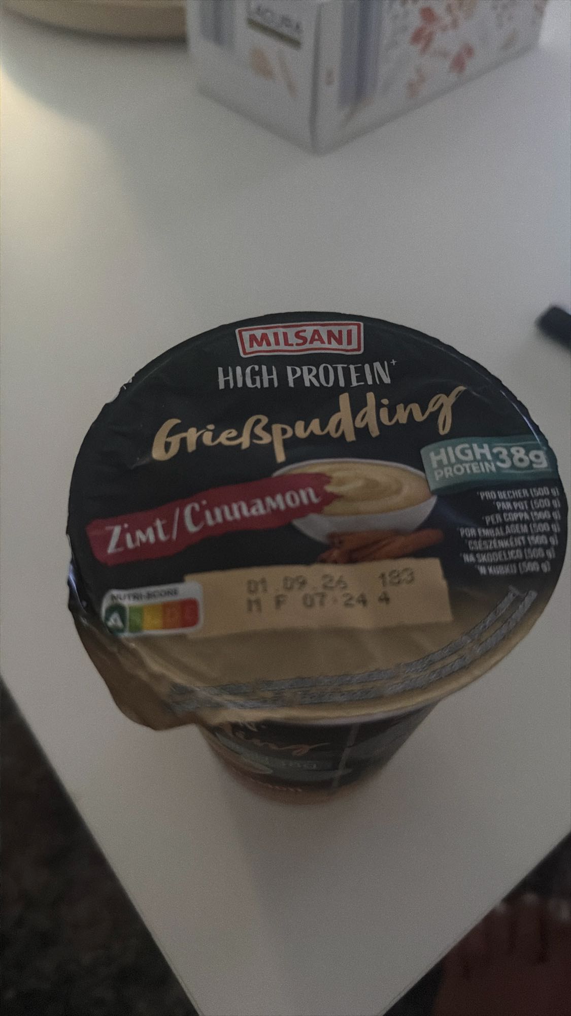 High Protein Grießpudding