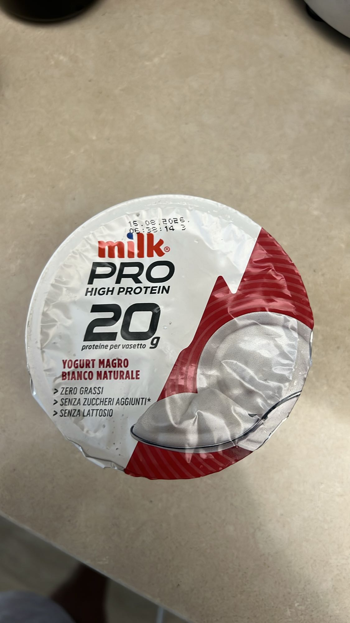 Yogurt proteico bianco