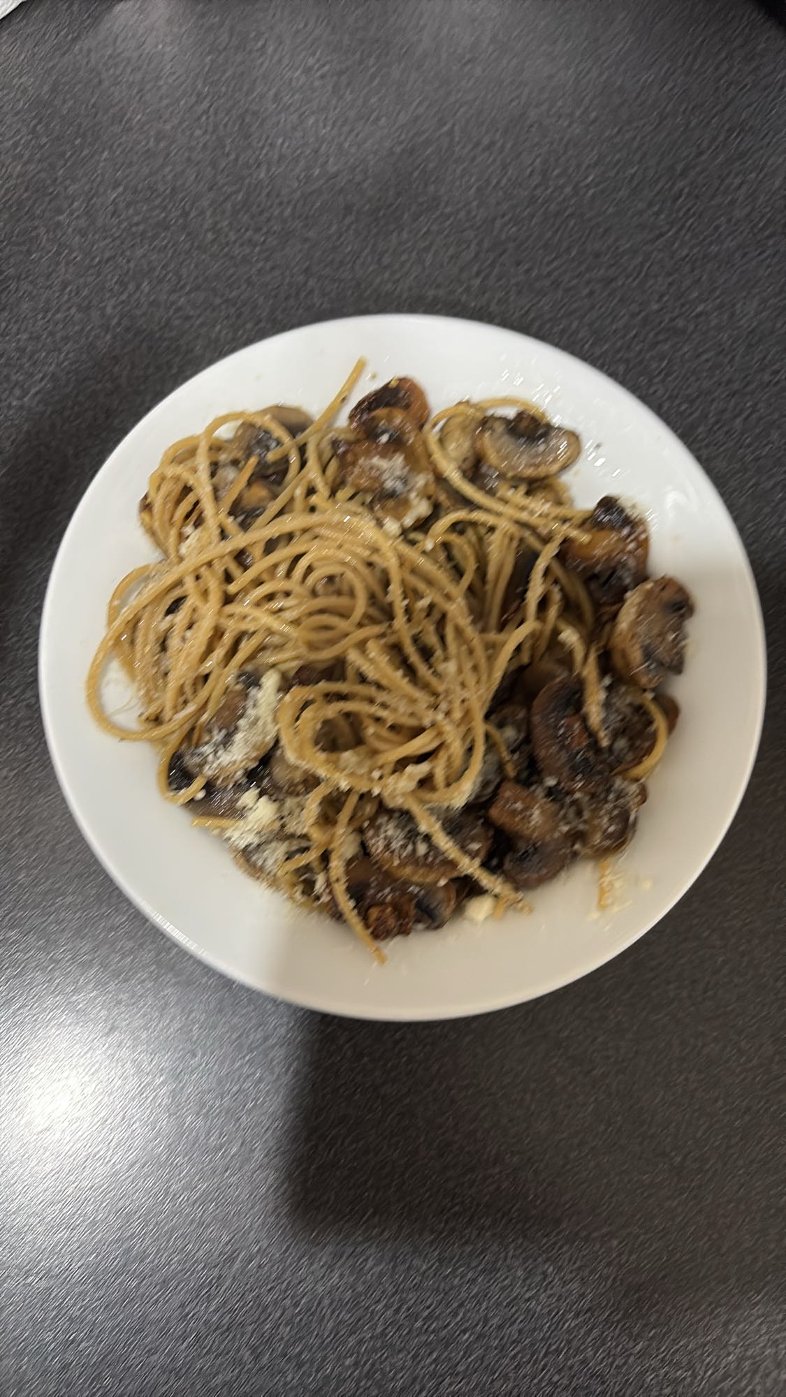 Spaghetti med sopp