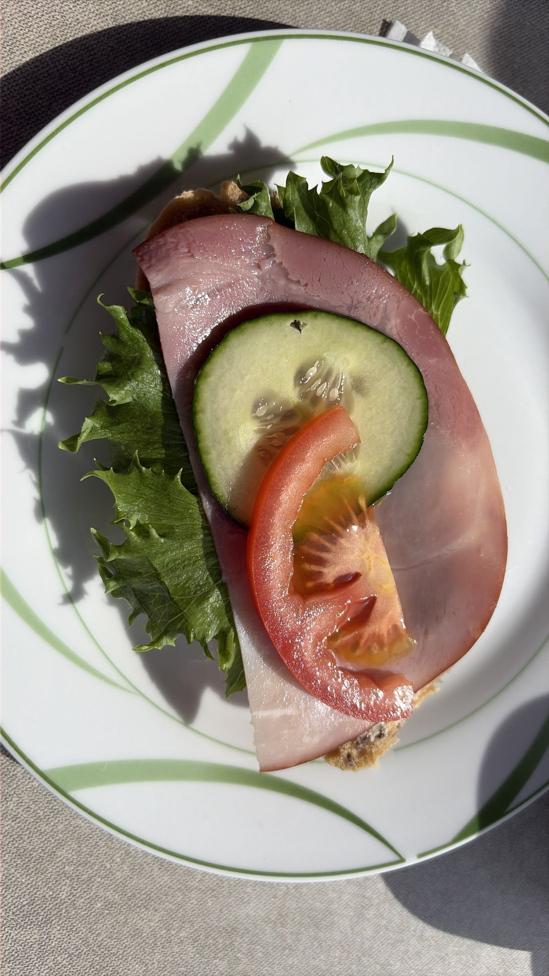 Smörgås med skinka